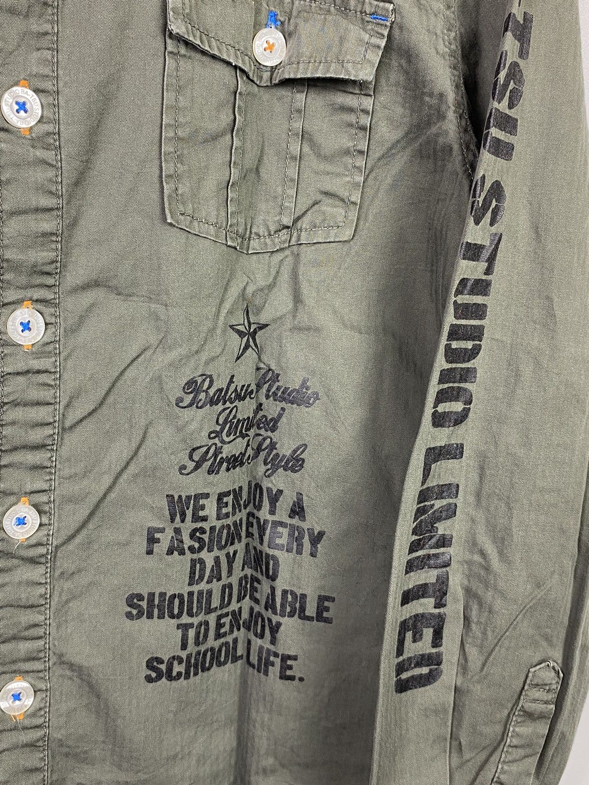 Angel Blue × Japanese Brand × Le Grande Bleu (L.G.B.) 2000s batsu studio shirt vkei style Size US S / EU 44-46 / 1 - 8 Thumbnail