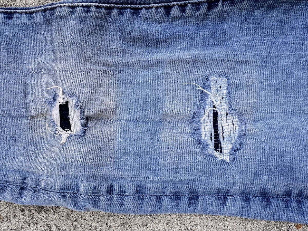 Buffalo David Bitton Buffalo David Bitton Distressed Slim-Fit Jeans Size US 30 / EU 46 - 3 Thumbnail
