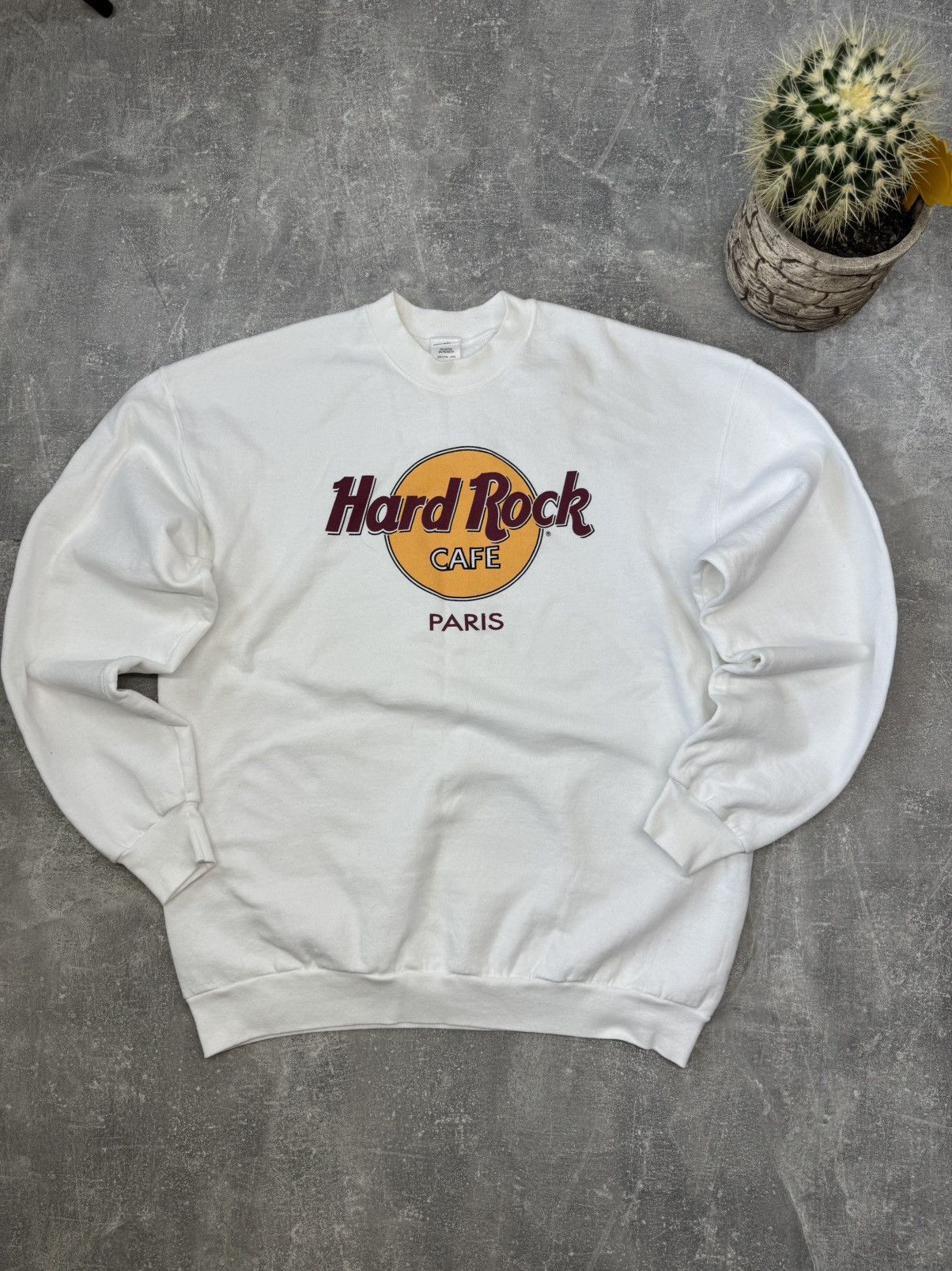 Hard Rock Cafe × Vintage Hard Rock Cafe Paris Vintage Size US XL / EU 56 / 4 - 3 Thumbnail