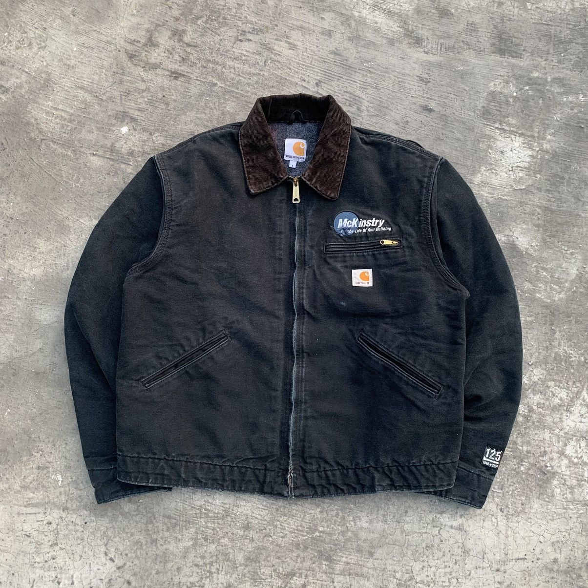 Carhartt Carhartt J001 BLK Detroit Jacket Grailed