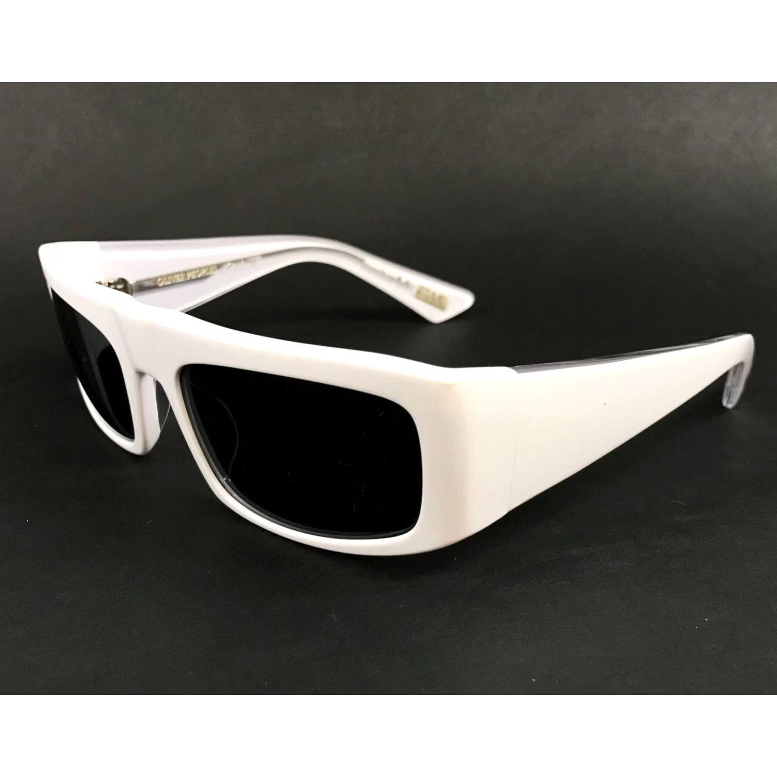 Oliver Peoples Oliver Peoples x KHAITE Sunglasses Unisex Adults White with Gray Lenses OV5549SU 176087 1979C Designer Size ONE SIZE - 2 Thumbnail