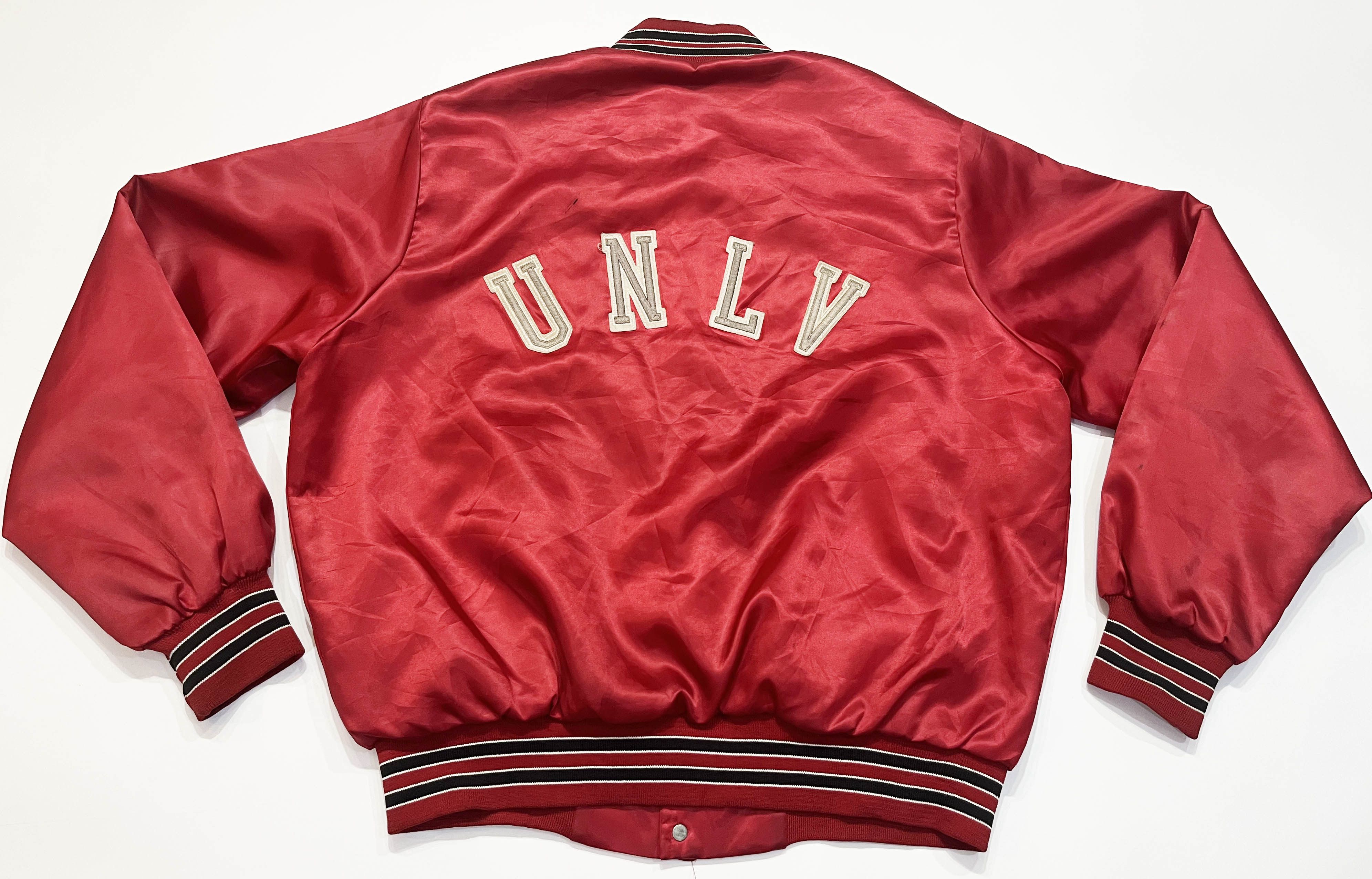 Vintage Vintage UNLV Runnin' Rebels NCAA Bomber Satin Jacket Size US L / EU 52-54 / 3 - 6 Thumbnail