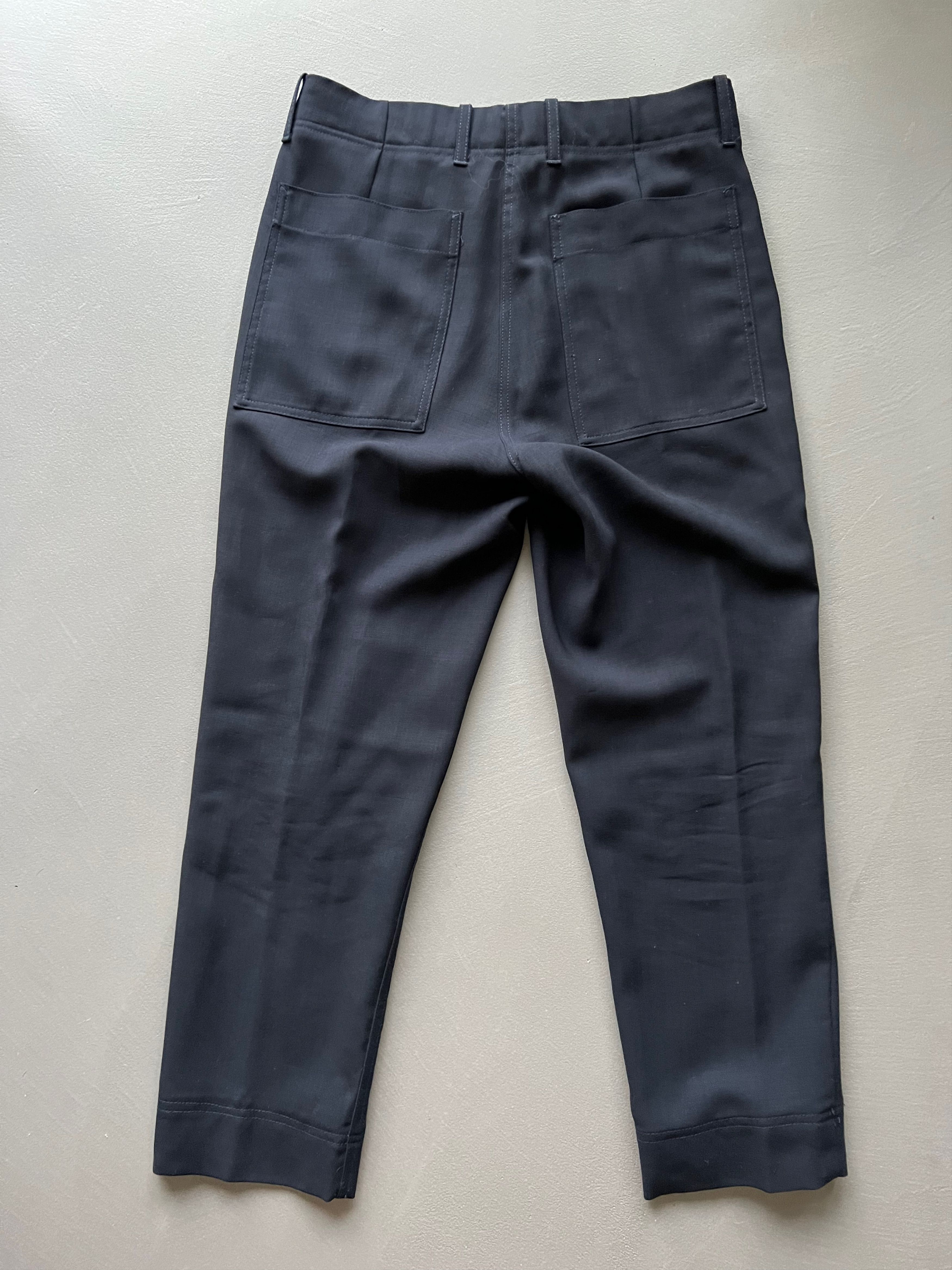 AMI AMI Alexandre Mattiussi Cropped Trousers , Virgin Wool Size US 30 / EU 46 - 3 Thumbnail