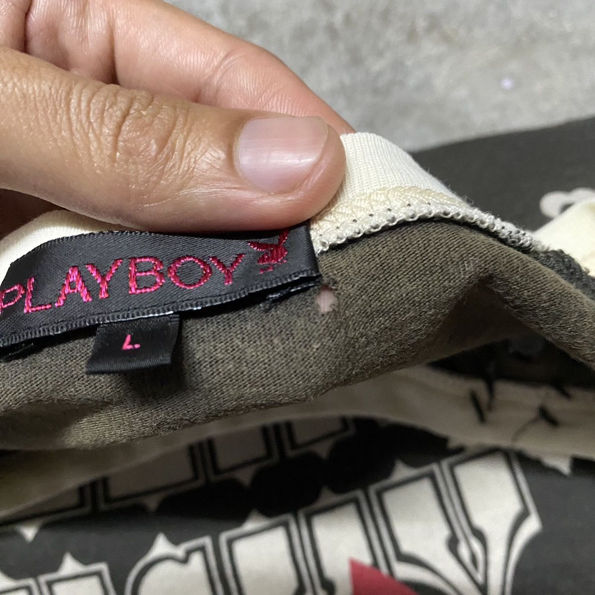 Playboy PLAYBOY FEELING LUCKY RAGLAN T SHIRT Size L / US 10 / IT 46 - 14 Thumbnail