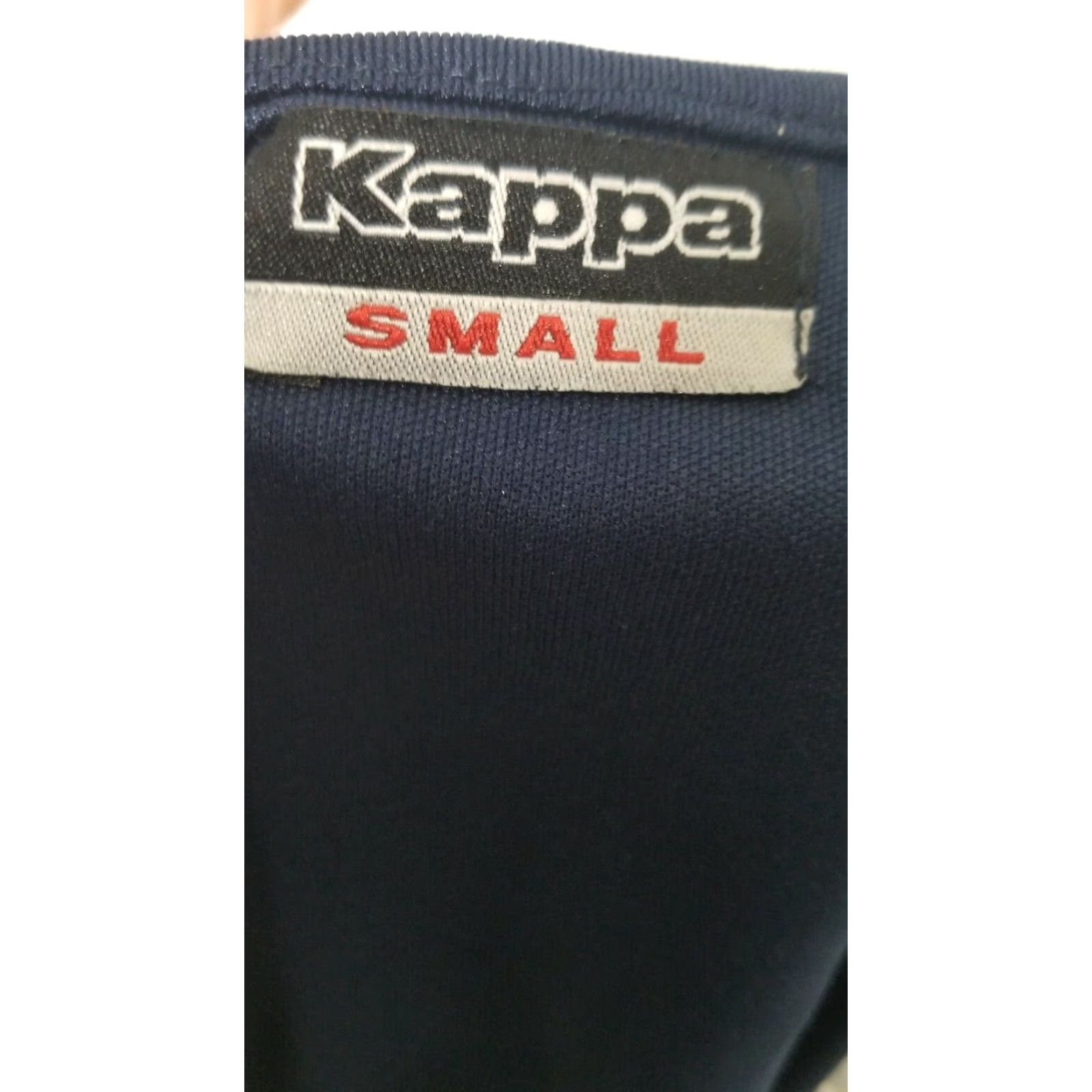 Kappa Vintage Kappa Jacket Mens S Estac Troyes Football Soccer France Blue 90s Size US S / EU 44-46 / 1 - 2 Thumbnail