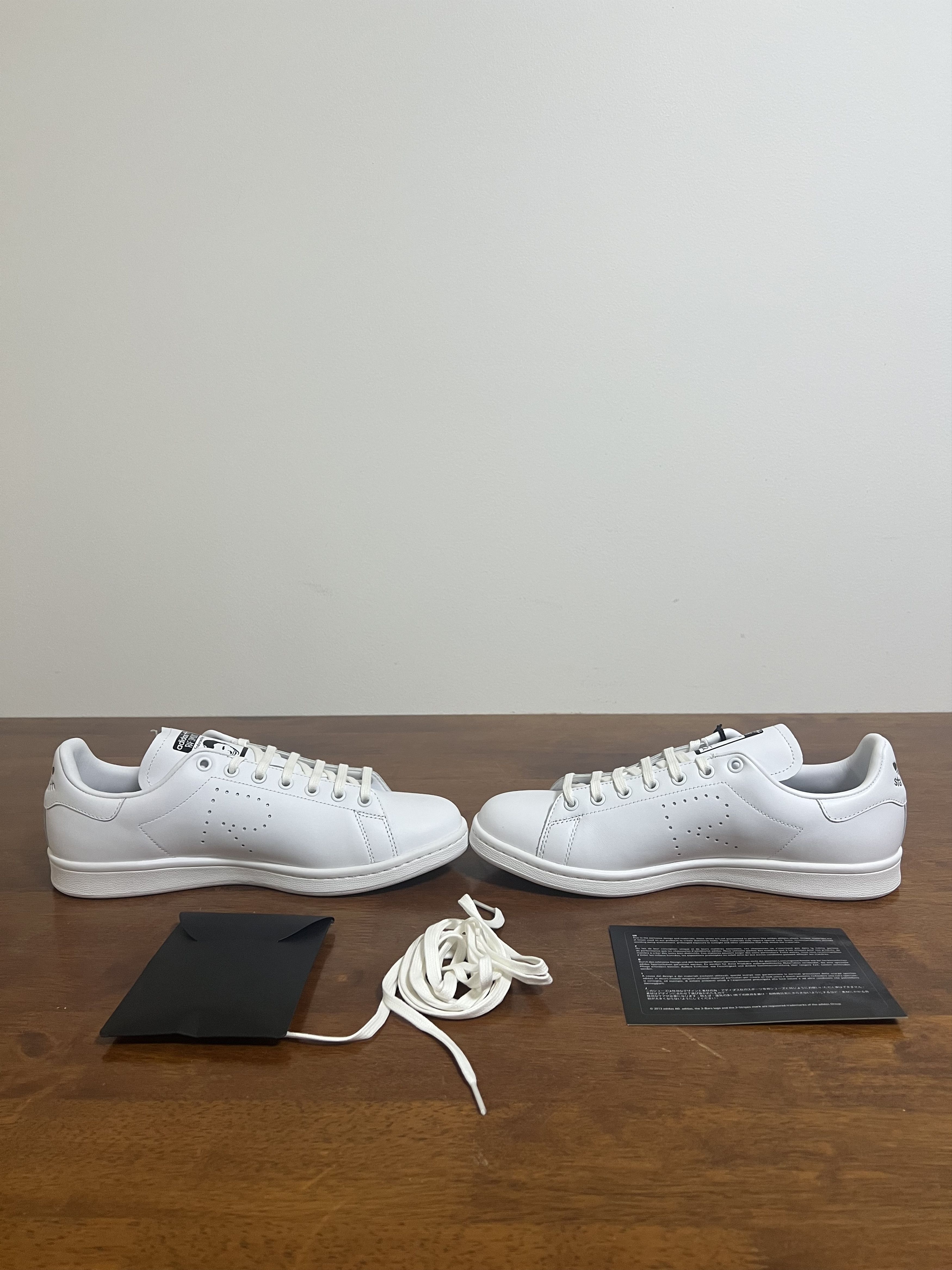 Adidas × Raf Simons 💚 2018 Raf Simons x Adidas Stan Smith Core White US 10 NEW Size US 10 / EU 43 - 7 Thumbnail