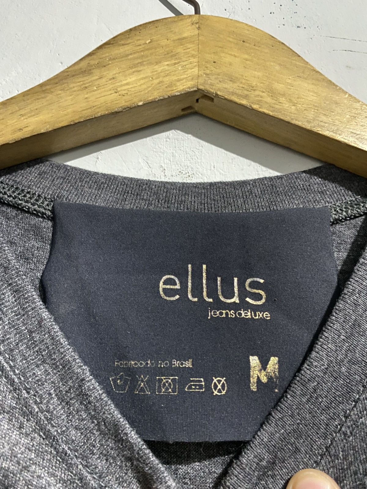 If Six Was Nine × Japanese Brand × Le Grande Bleu (L.G.B.) Vintage Ellus longsleeve tshirt Size US M / EU 48-50 / 2 - 3 Thumbnail