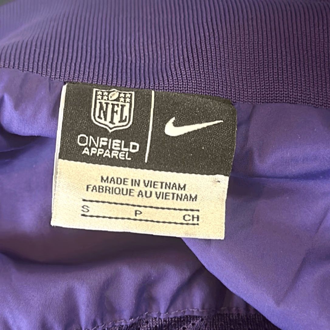 NFL NFL On Field Baltimore Ravens Purple Quarter Zip Jacket S Small zip Pockets Jacket Size US S / EU 44-46 / 1 - 7 Thumbnail