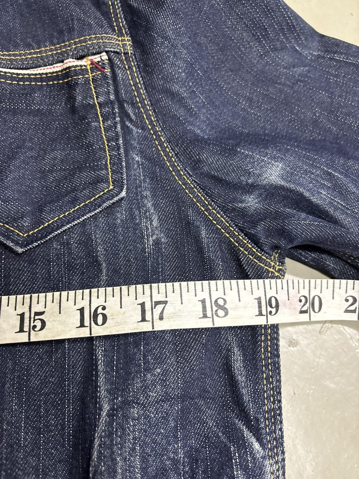 Japanese Brand Japan Selvedge Denim Jeans Type 2 II Distressed Jacket Size US S / EU 44-46 / 1 - 21 Thumbnail
