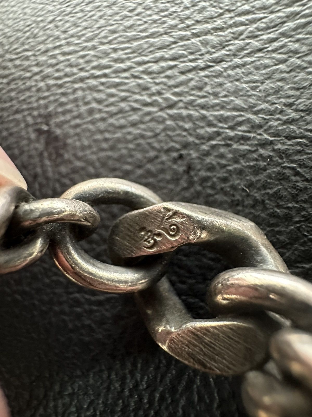 Werkstatt Munchen WERKSTATT:MUNCHEN Ring Mixed Chain Size ONE SIZE - 6 Thumbnail