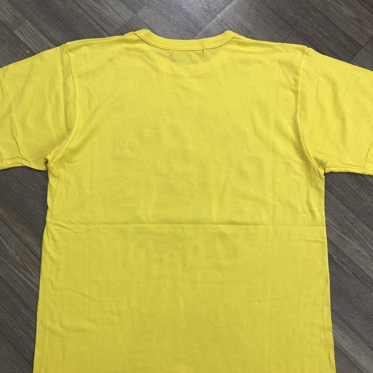 Bape × Vintage Vintage Bape x 24 Hour Television Iconic Logo Yellow Tee Size US M / EU 48-50 / 2 - 8 Thumbnail