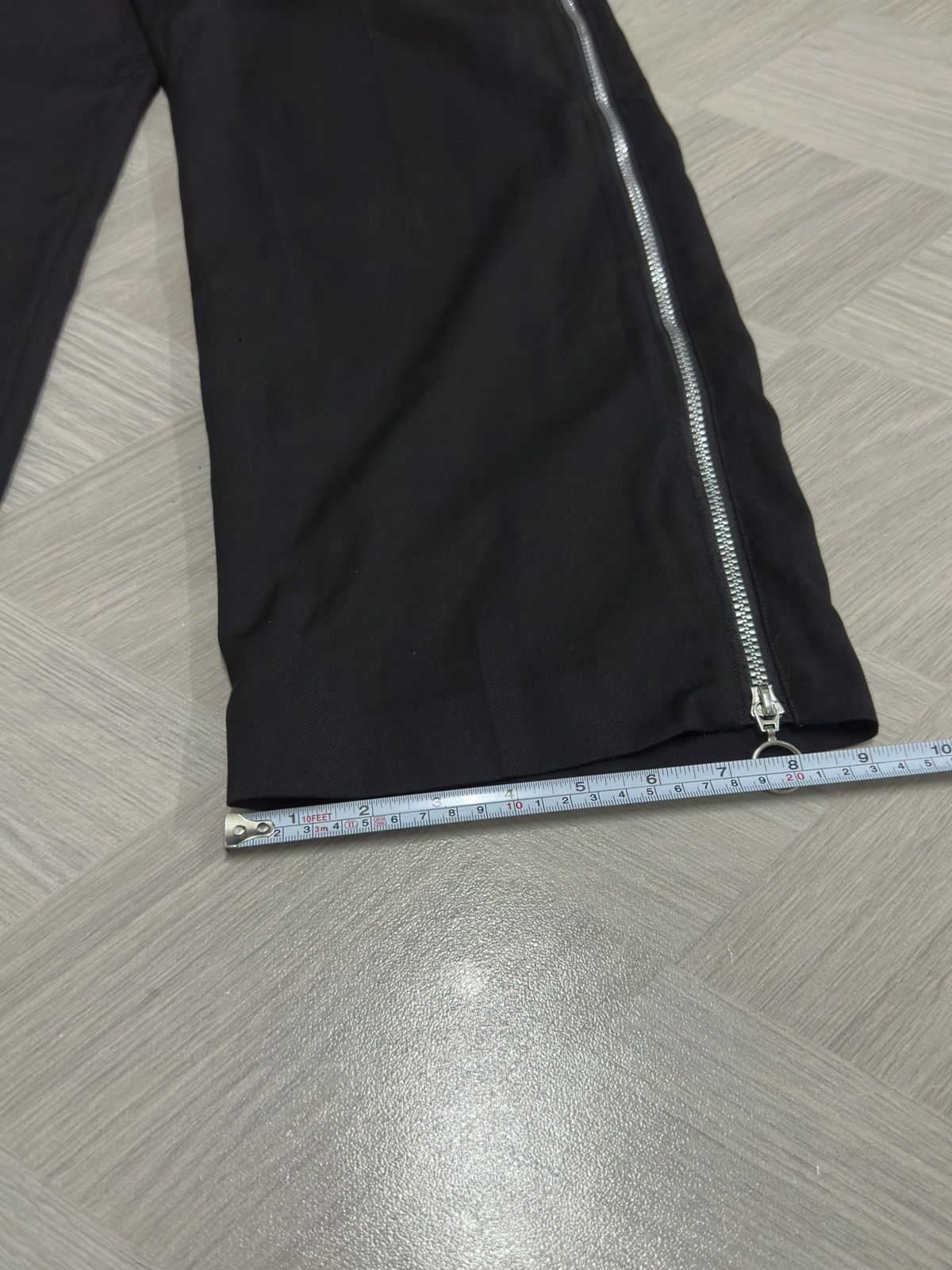 Japanese Brand AW2020 A’Gems / 9 Side Zipper Wide Slack Pant Size US 30 / EU 46 - 11 Thumbnail