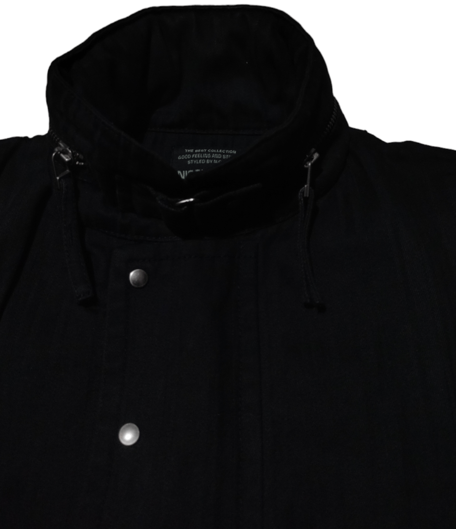 14th Addiction Nicole Club For Men Striped Biker Jacket Size US M / EU 48-50 / 2 - 3 Thumbnail