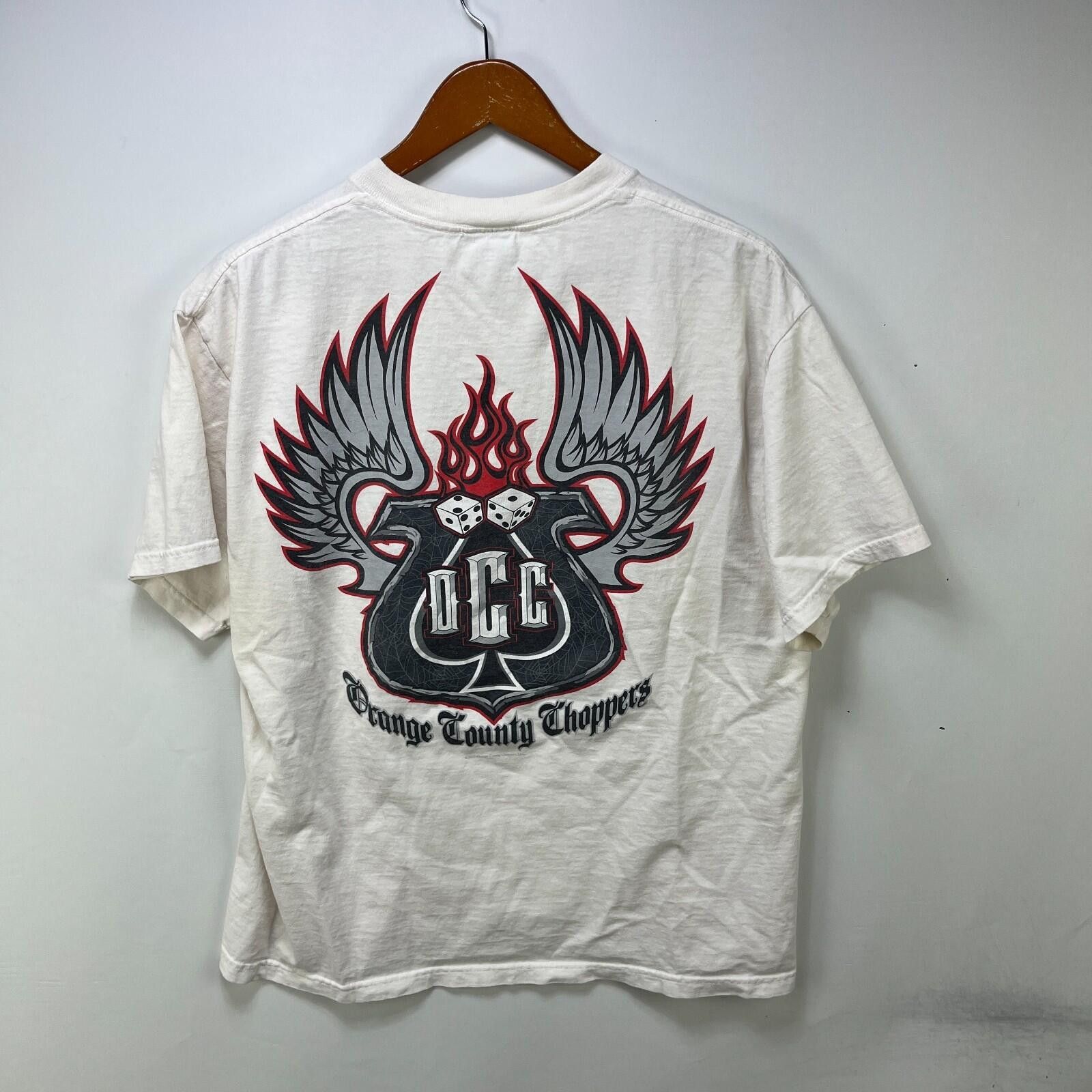 Vintage Vintage Orange County Choppers Wings T-Shirt Large Size US L / EU 52-54 / 3 - 3 Thumbnail