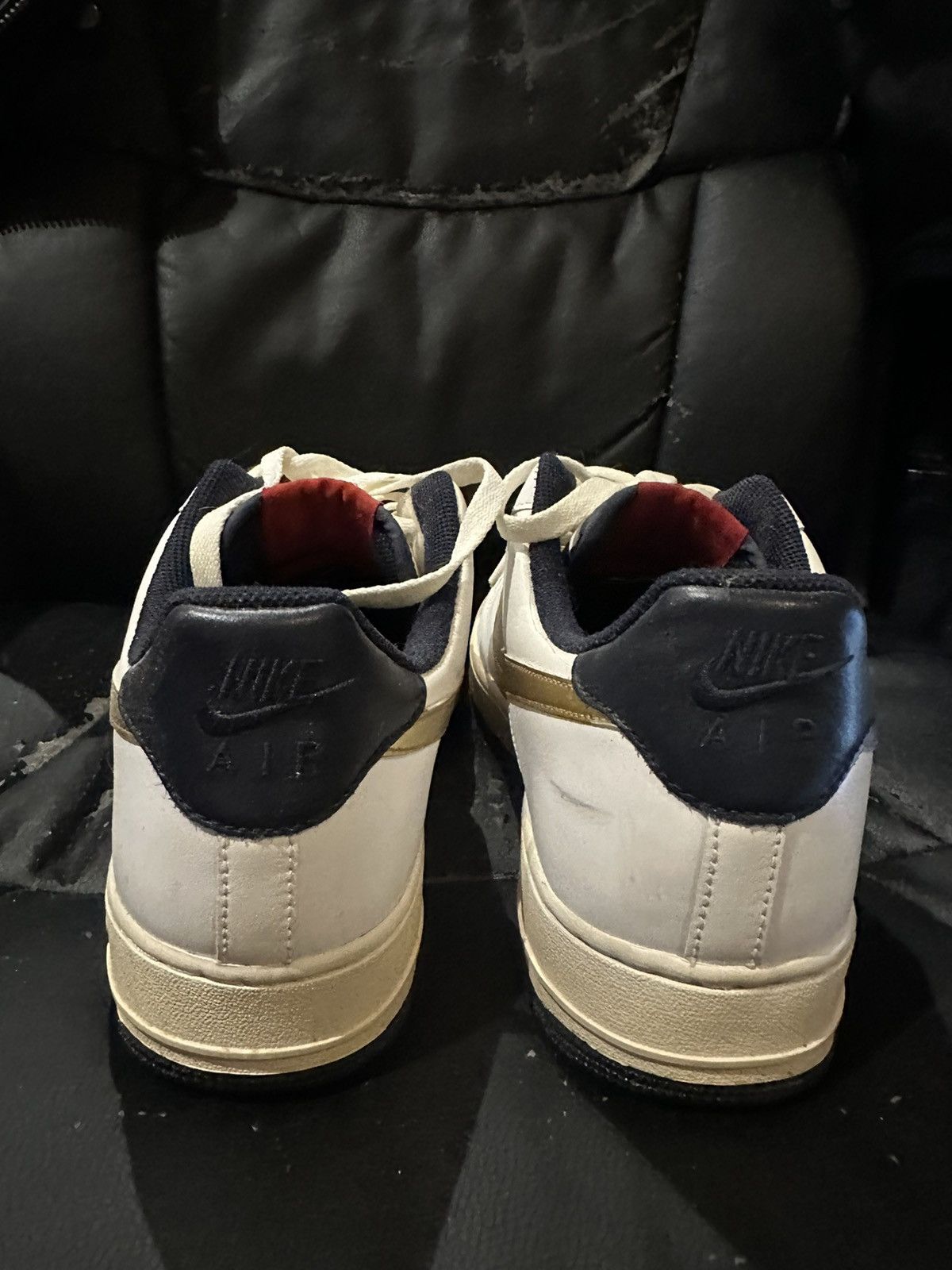 Nike 2008 USA Olympic Air Force 1 Low White Size US 11 / EU 44 - 3 Thumbnail