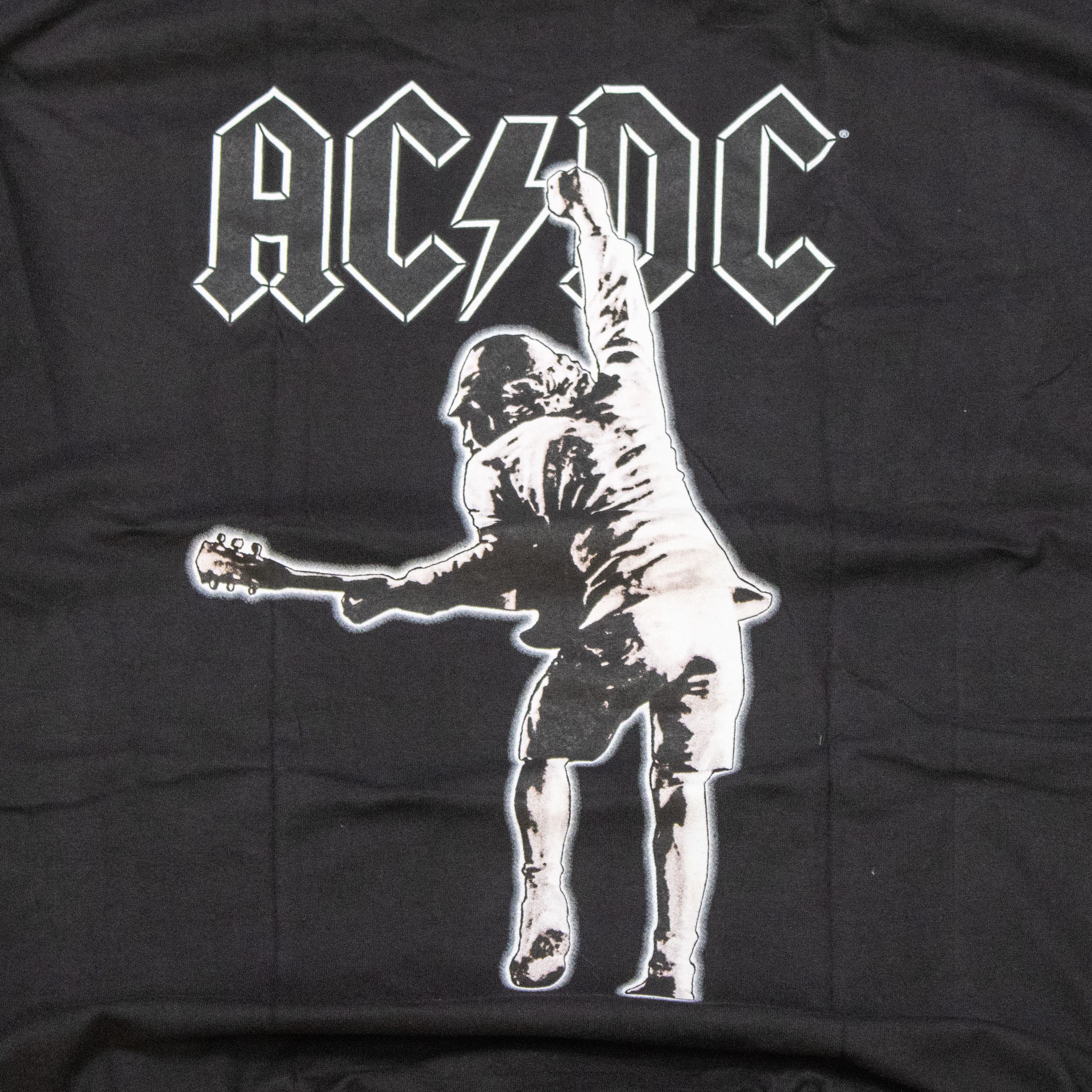 Band Tees Y2K AC/DC Stiffer Upper Lip Bon Scott Crazy Black T-Shirt Size US L / EU 52-54 / 3 - 8 Thumbnail