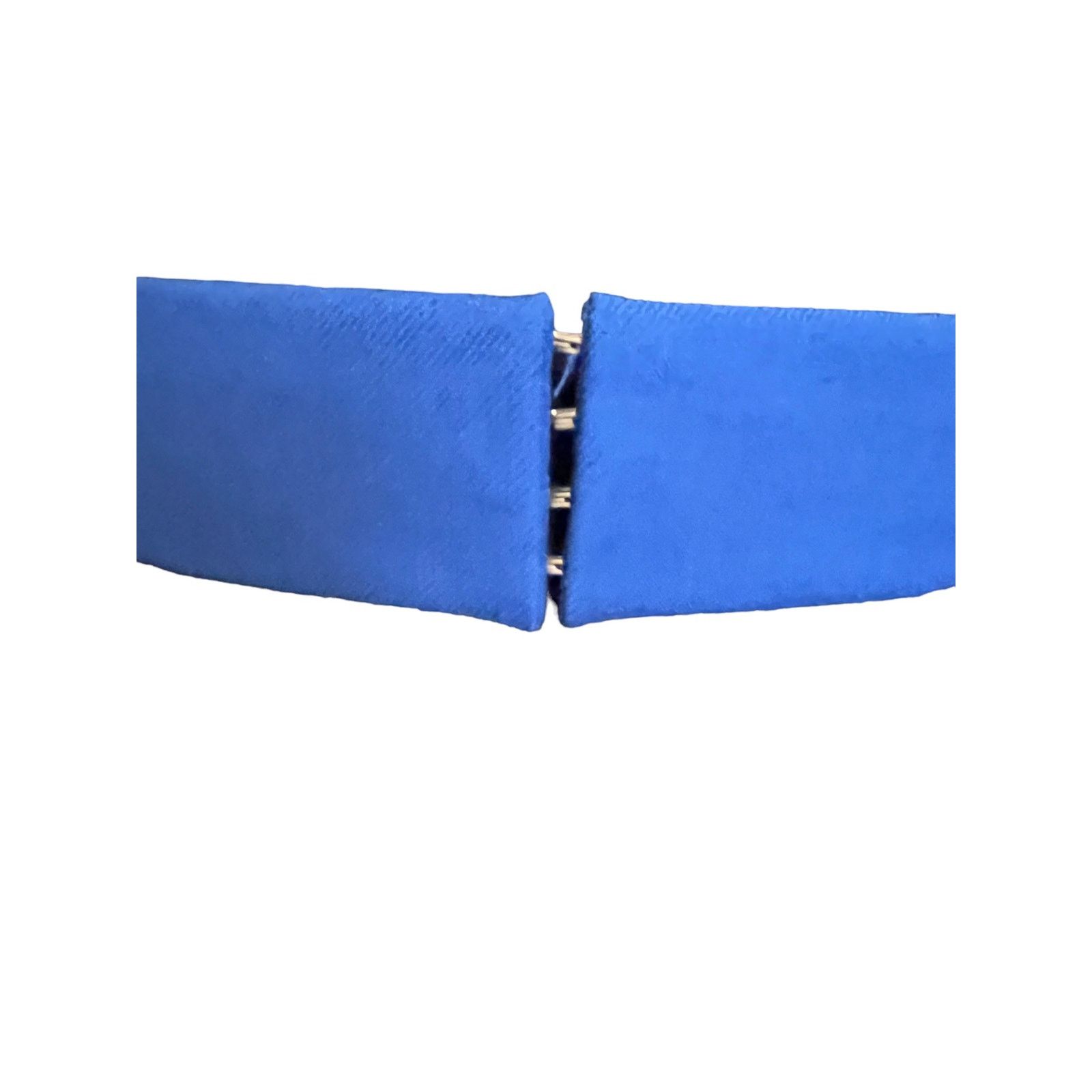 Other Handmade Blue canvas fabric pearl bridal belt Size ONE SIZE - 8 Thumbnail