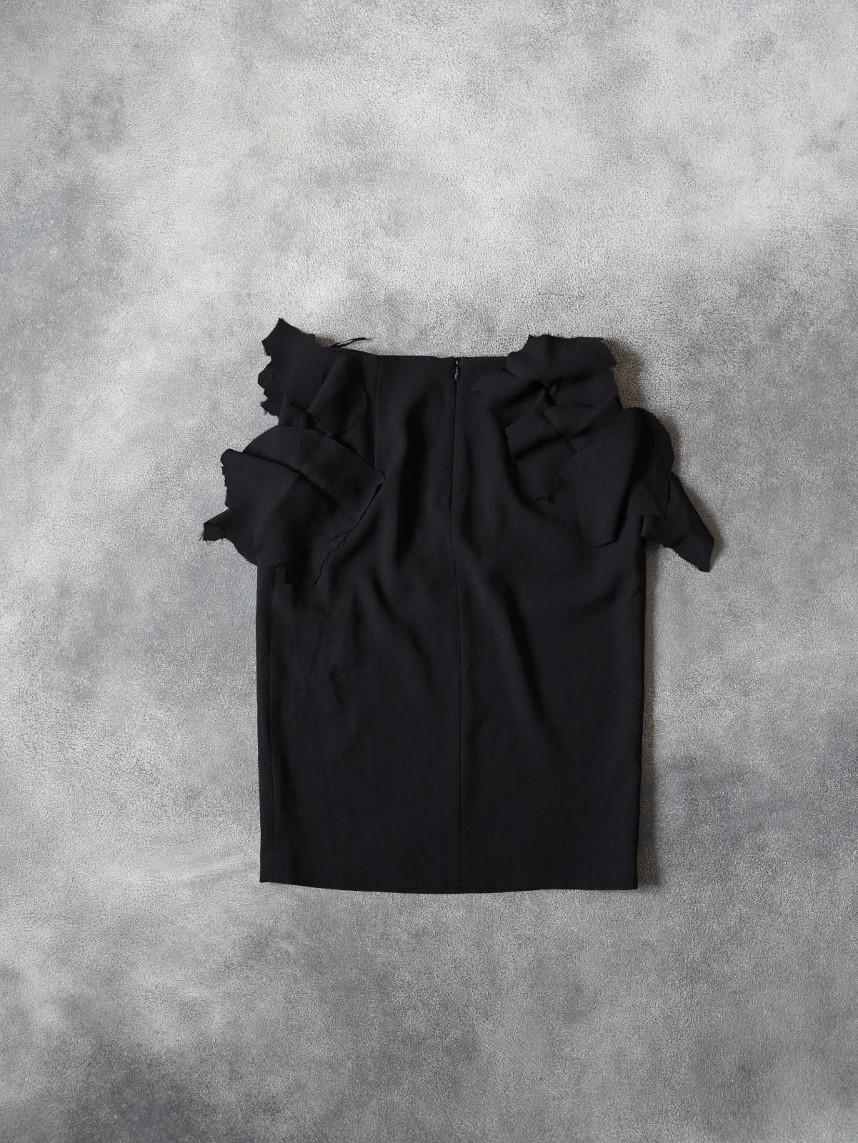 Jil Sander S/S 2010 Jil Sander By Raf Simons RUNWAY Ruffle Midi Skirt Size 32" / US 10 / IT 46 - 8 Thumbnail