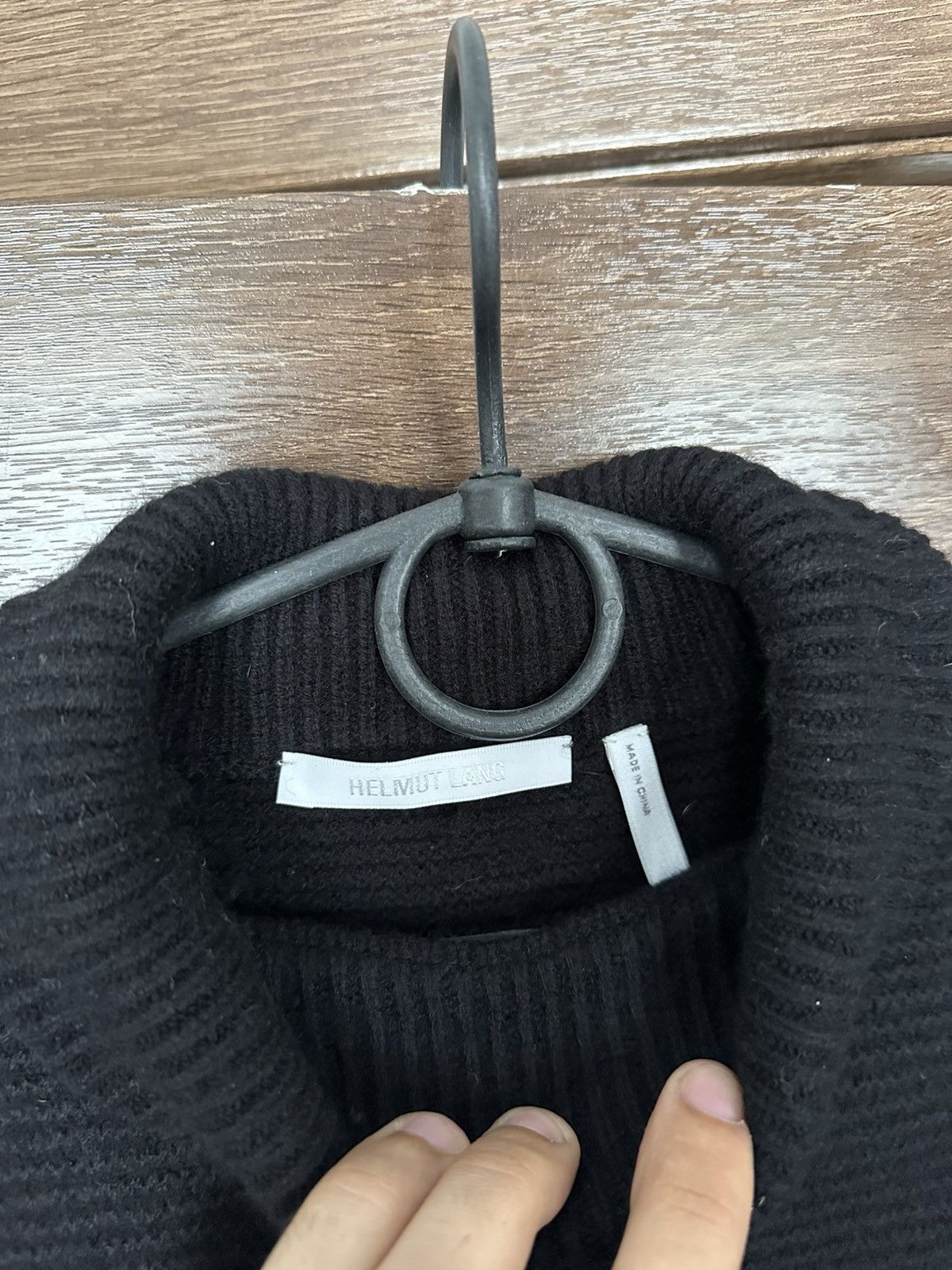 Helmut Lang Helmut Lang Knit Wool Sweater Turtleneck Size US M / EU 48-50 / 2 - 8 Thumbnail