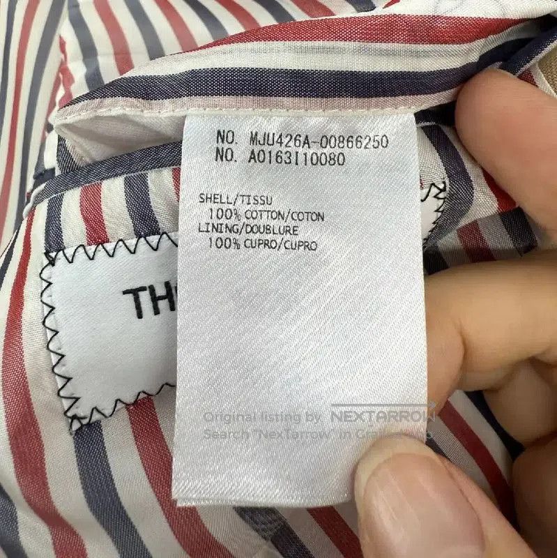 Thom Browne Thom Browne Women's Khaki Cotton Jacket . Size M / US 6-8 / IT 42-44 - 4 Thumbnail