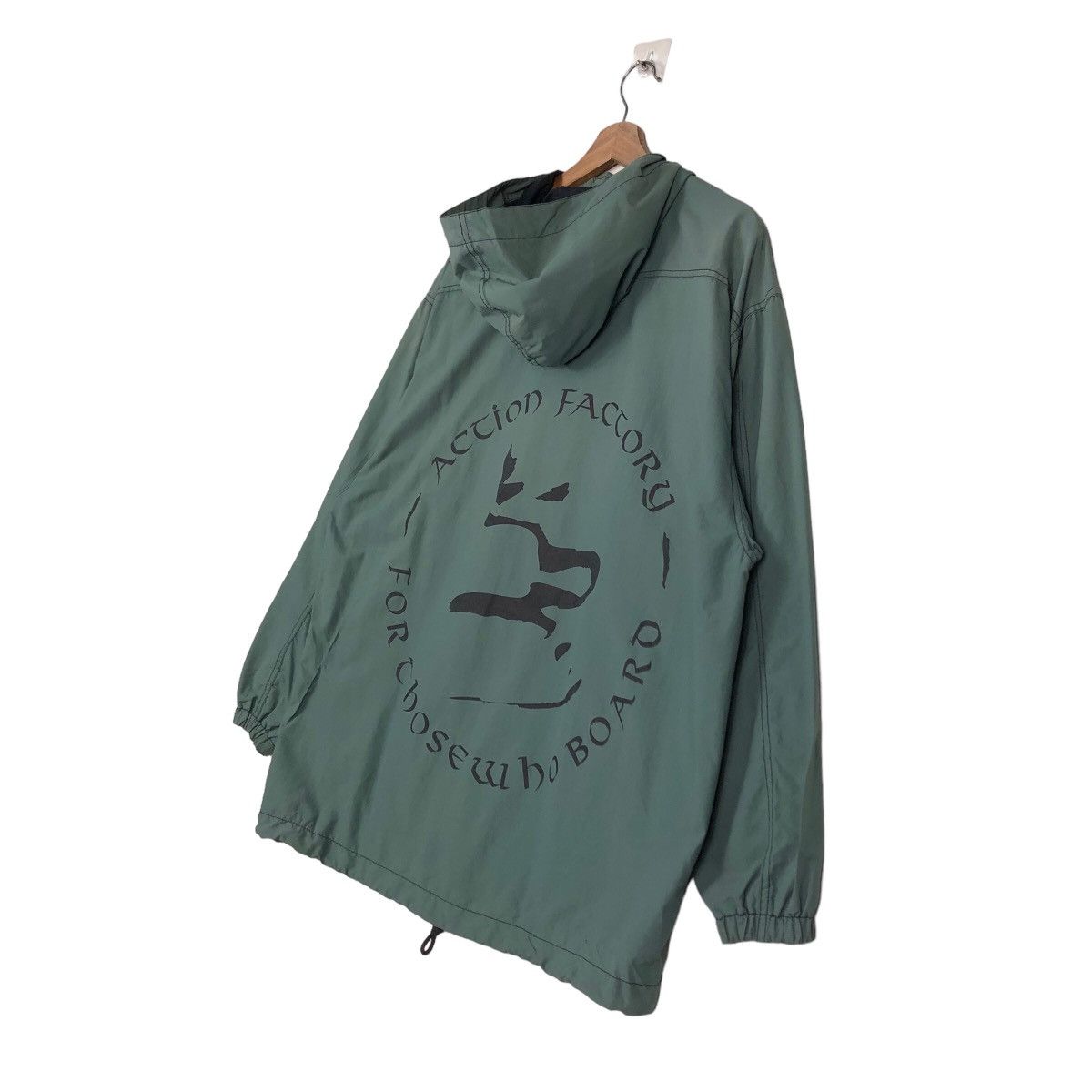 Japanese Brand 🔥ACTION FACTORY WEAR ANORAK JACKET HOODIE BIG POCKETS Size US S / EU 44-46 / 1 - 10 Thumbnail