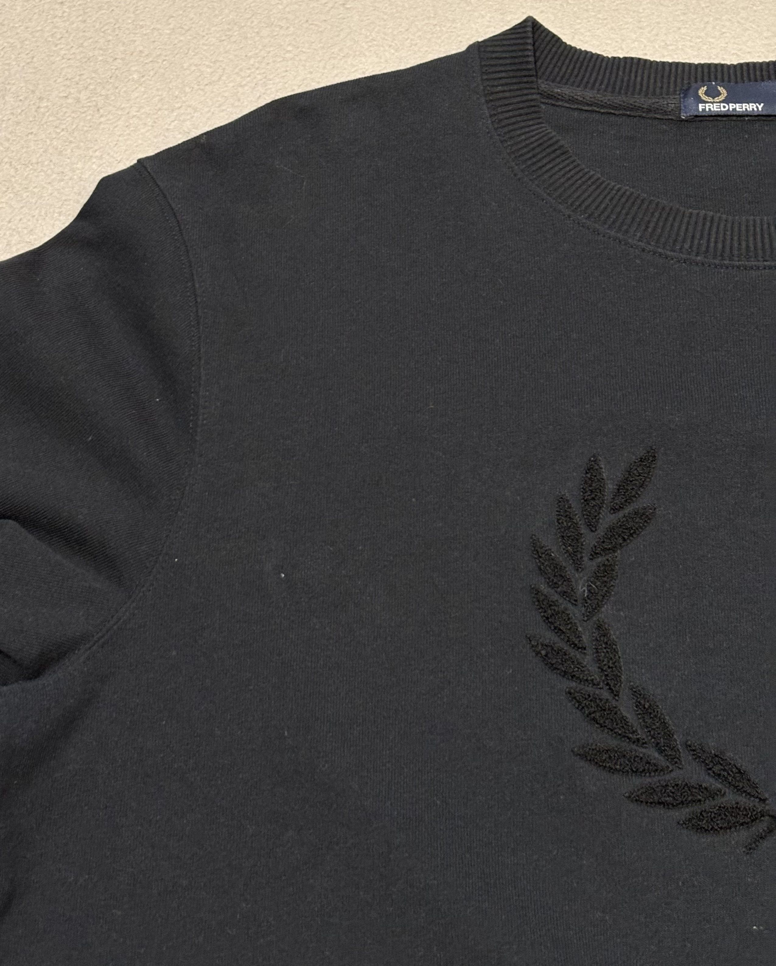 Fred Perry Fred Perry black sweatshirt size XL Size US XL / EU 56 / 4 - 9 Thumbnail