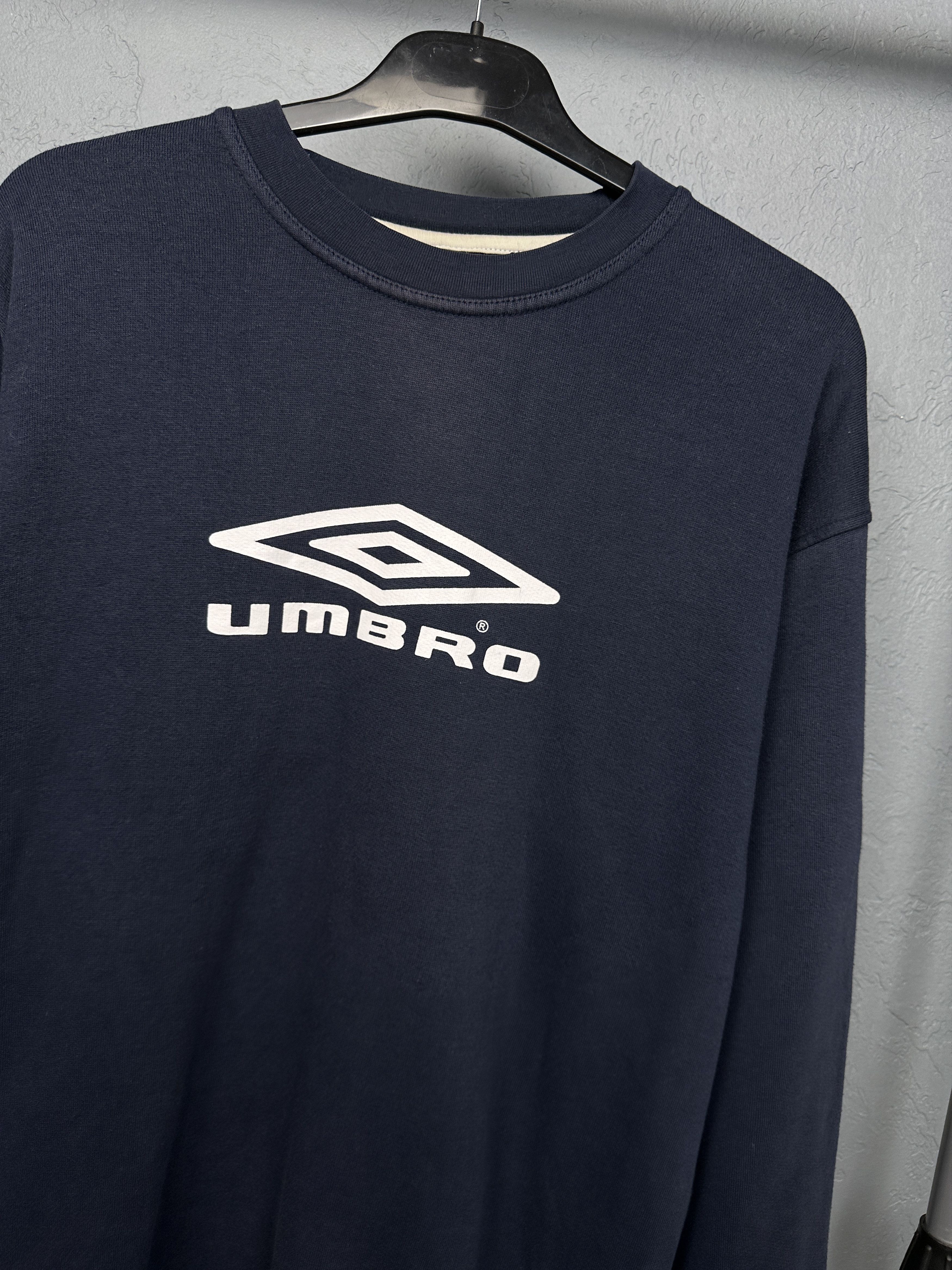 Umbro Umbro Vintage Mens Big Logo Sweatshirt Size US XL / EU 56 / 4 - 2 Thumbnail