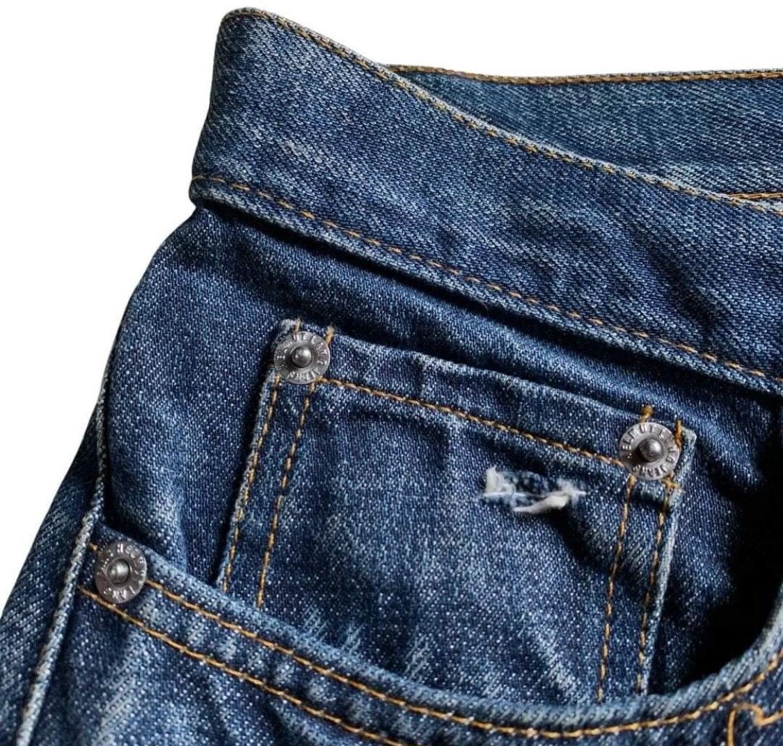 Helmut Lang × Le Grande Bleu (L.G.B.) Vintage Blue jeans 1999 helmut lang Size US 28 / EU 44 - 6 Thumbnail
