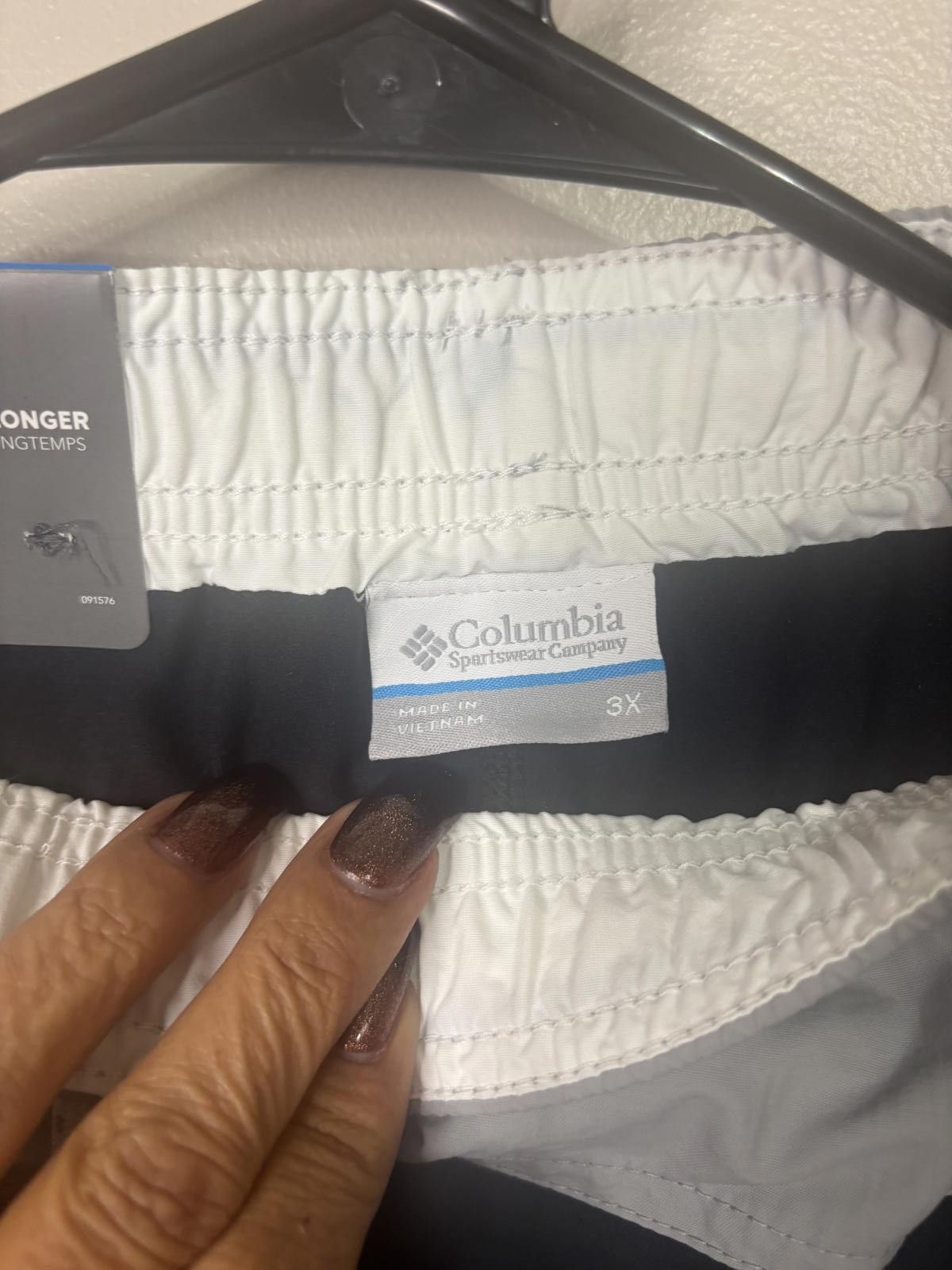 Columbia Columbia 3X Swim Skort - Black & Gray, New with Tags Size ONE SIZE - 4 Thumbnail
