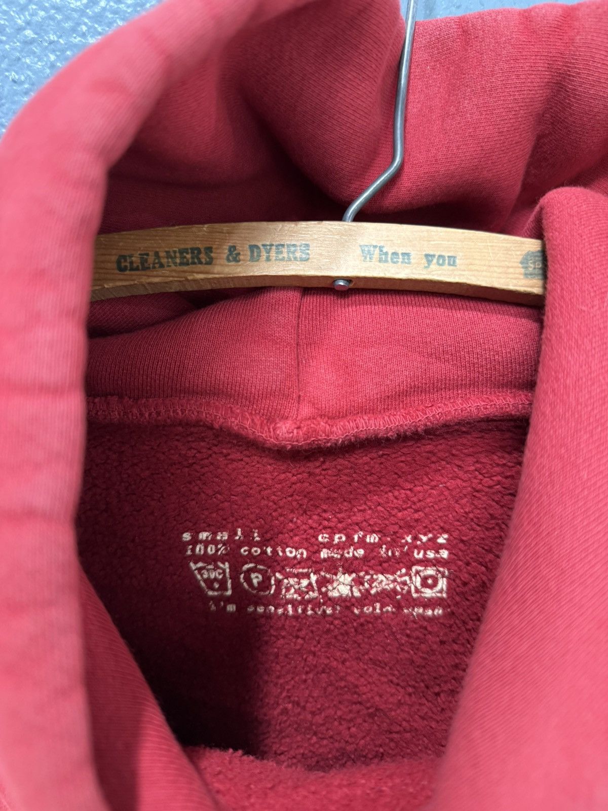 Cactus Plant Flea Market CPFM Ye Must Be Reborn Red Hoodie Small Size US S / EU 44-46 / 1 - 2 Thumbnail