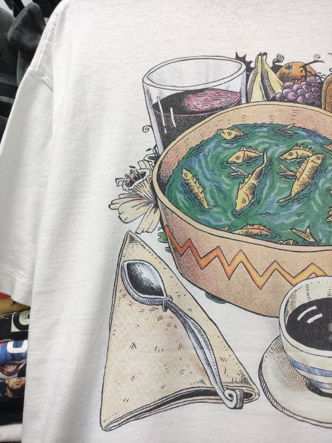 Band Tees Vtg 90's Phish " The Taste Treat Kids Love! " Pollock Art Size US XL / EU 56 / 4 - 10 Thumbnail