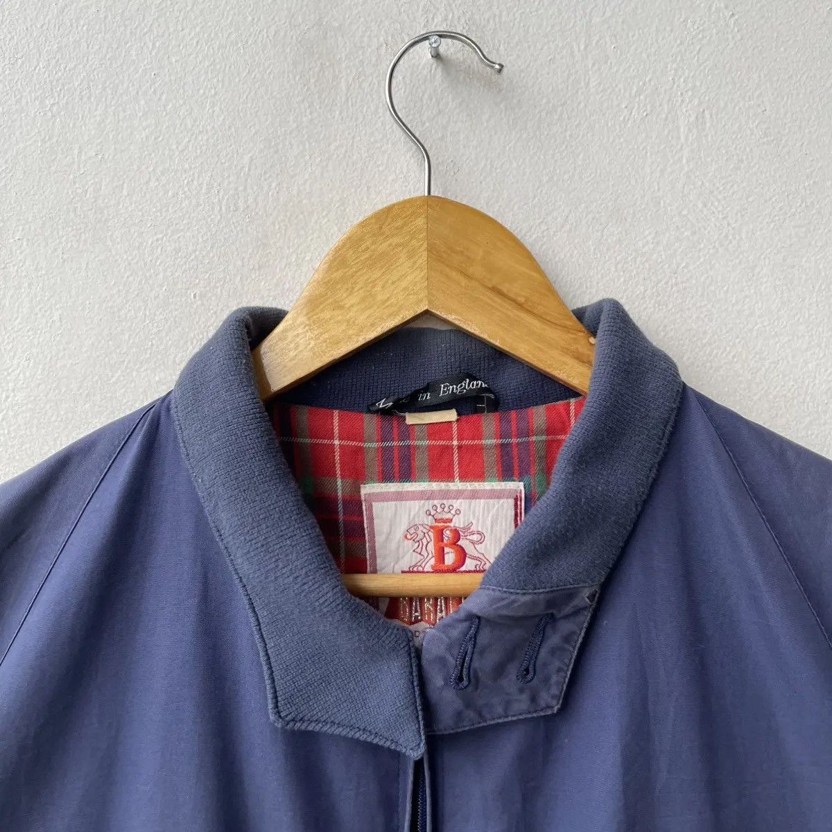 Baracuta Vintage Baracuta G9 Classic Jacket Navy Blue - Fraser Tartan Size US M / EU 48-50 / 2 - 5 Thumbnail