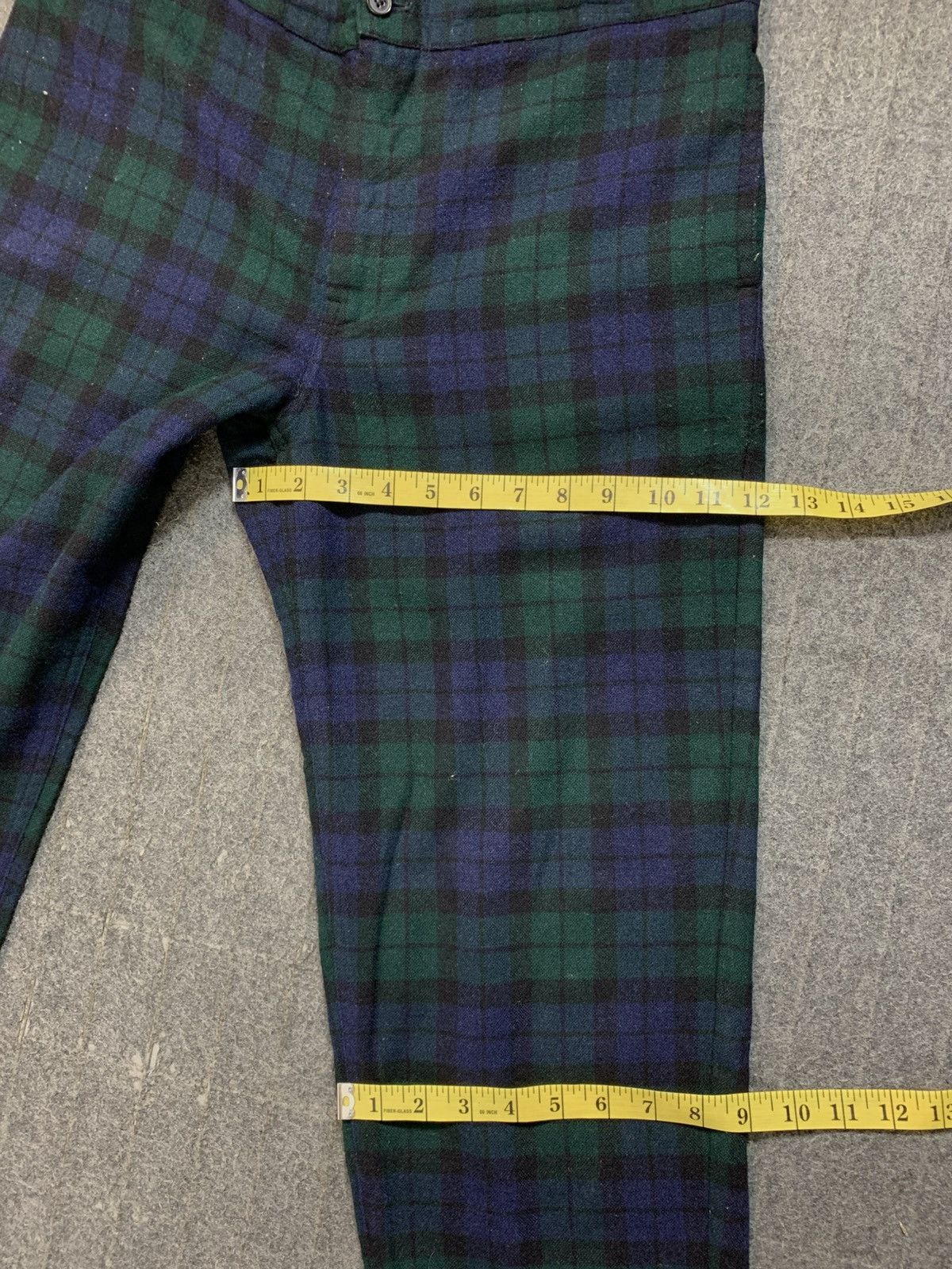Canada Goose 90s Golden Goose Deluxe Venezia Italia Plaid Checked Pant Size US 34 / EU 50 - 12 Thumbnail