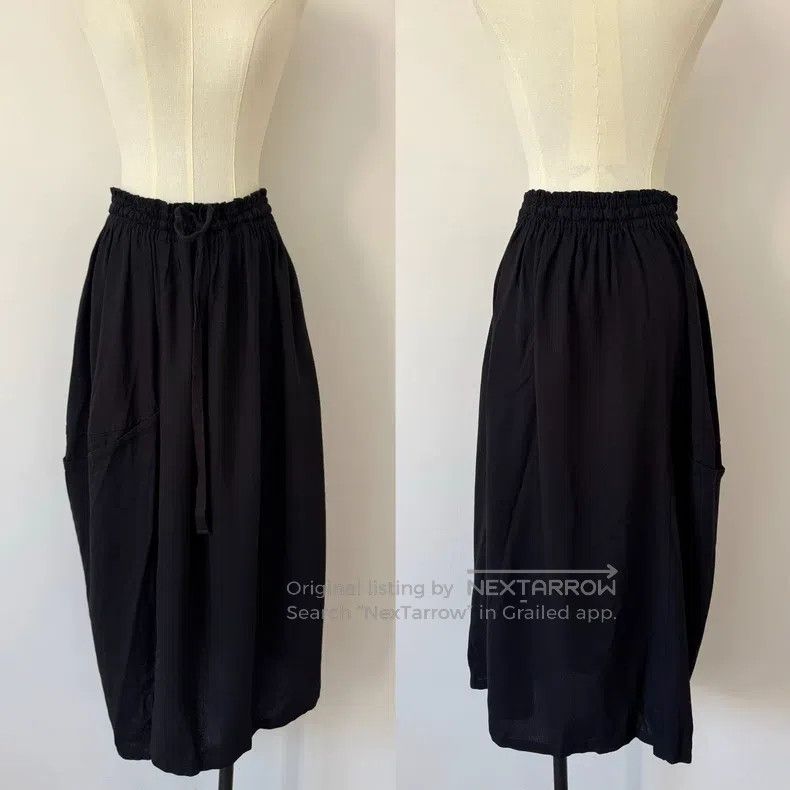 Yohji Yamamoto Yohji Yamamoto size 2 Vertical cut half skirt Size 24" / US 00 / IT 34 - 7 Thumbnail
