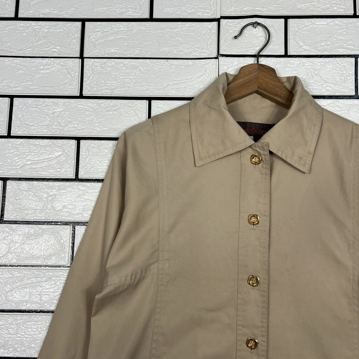 Yves Saint Laurent Vintage 90s YVES SAINT LAUREN Button Shirt Jacket #4049-C184 Size S / US 4 / IT 40 - 3 Thumbnail