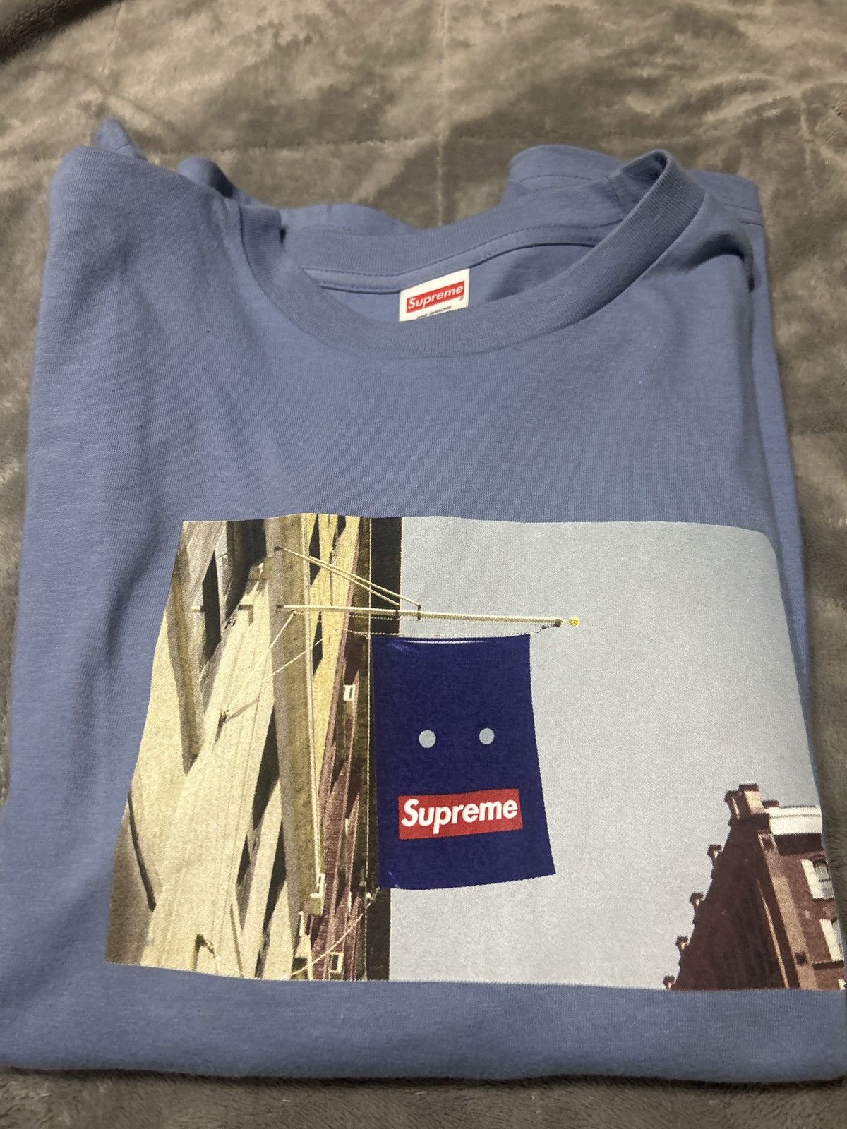 Supreme Supreme Banner Shop Tee M Size US M / EU 48-50 / 2 - 2 Thumbnail