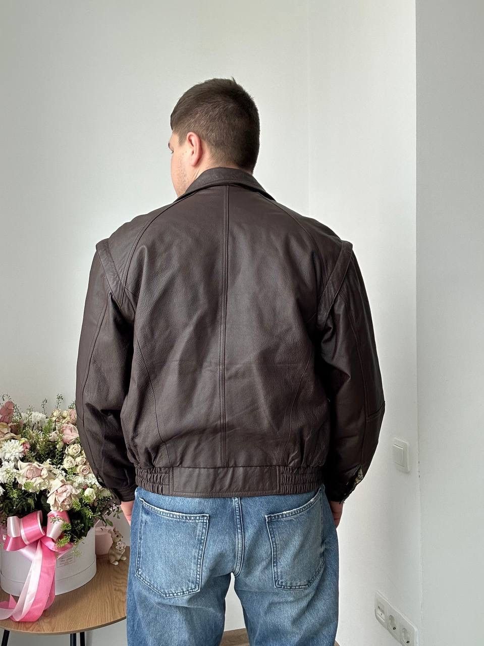 Genuine Leather × Japanese Brand × Vintage Vintage Japanese Genuine Leather Transformer Pocket Jacket Size US L / EU 52-54 / 3 - 9 Thumbnail