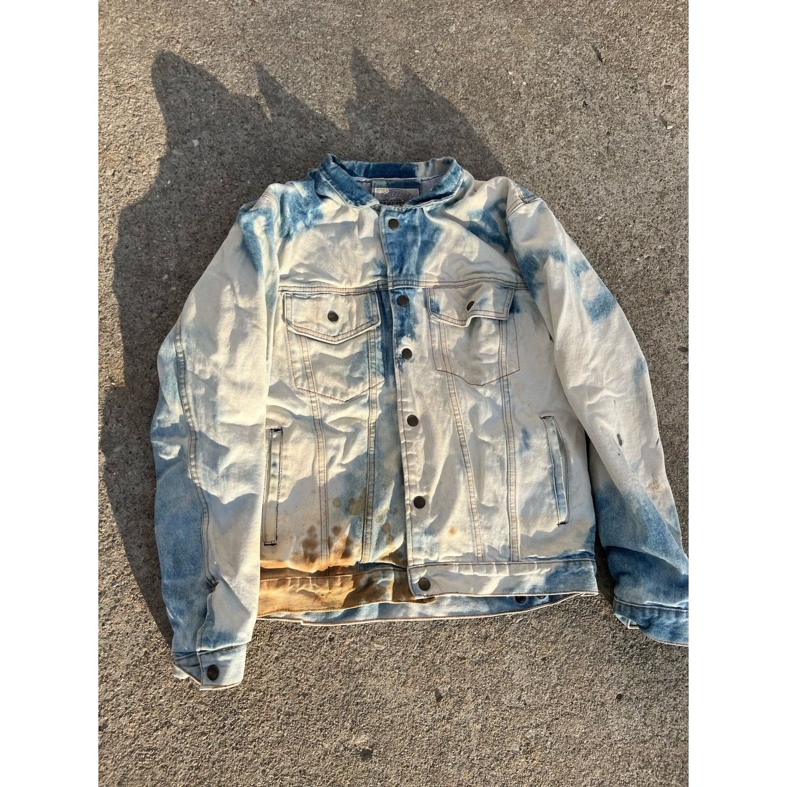 Quiksilver 80s 90s Quicksilver x Saugatuck Bootleg Jean Jacket Acid was Size US M / EU 48-50 / 2 - 6 Thumbnail