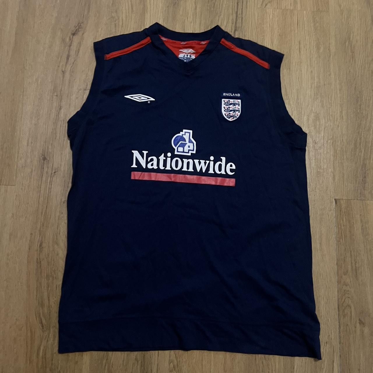 Umbro Umbro England 2002-04 training vest Tanktop Shirt Size US XL / EU 56 / 4 - 1 Thumbnail