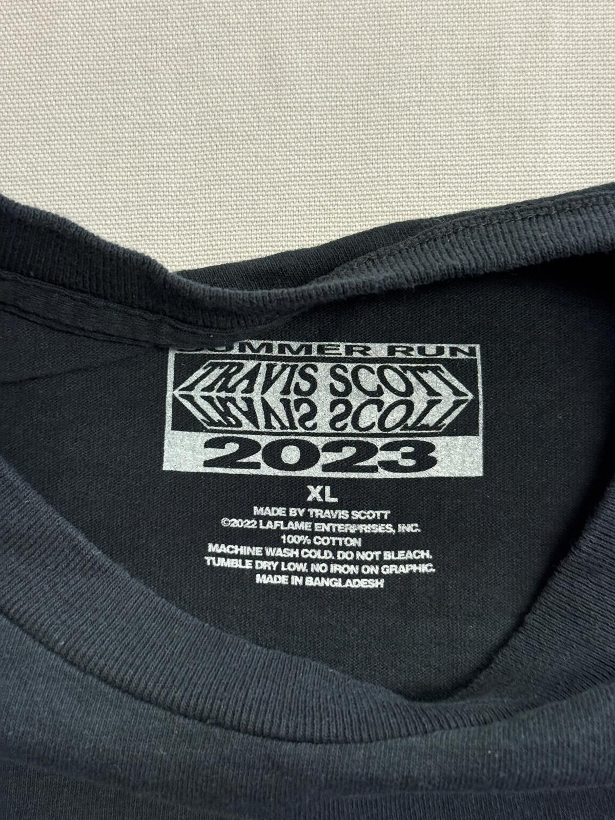 Designer Travis Scott Utopia Tour T-shirt 2023 Europe Stokholm XL Size US XL / EU 56 / 4 - 2 Thumbnail