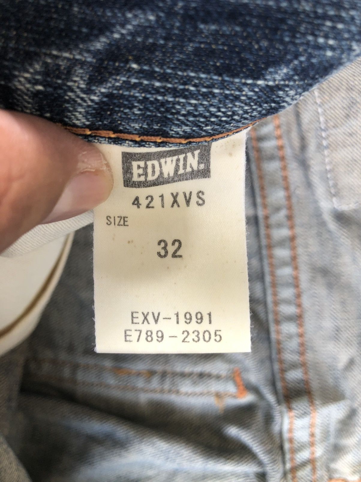 Who Decides War Japanese Edwin Navajo Flared Jeans Bootcut Distressed Size US 33 - 19 Thumbnail
