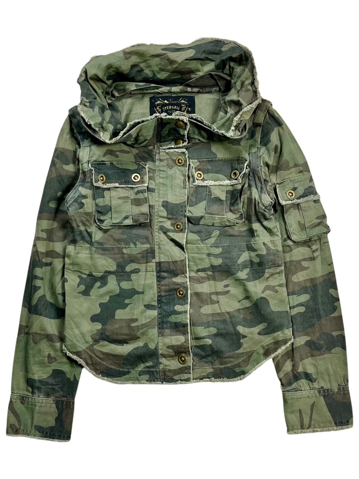 If Six Was Nine 2000s Zerosaii - Apocalypse Infantry Bono Jacket Size US M / EU 48-50 / 2 - 4 Thumbnail