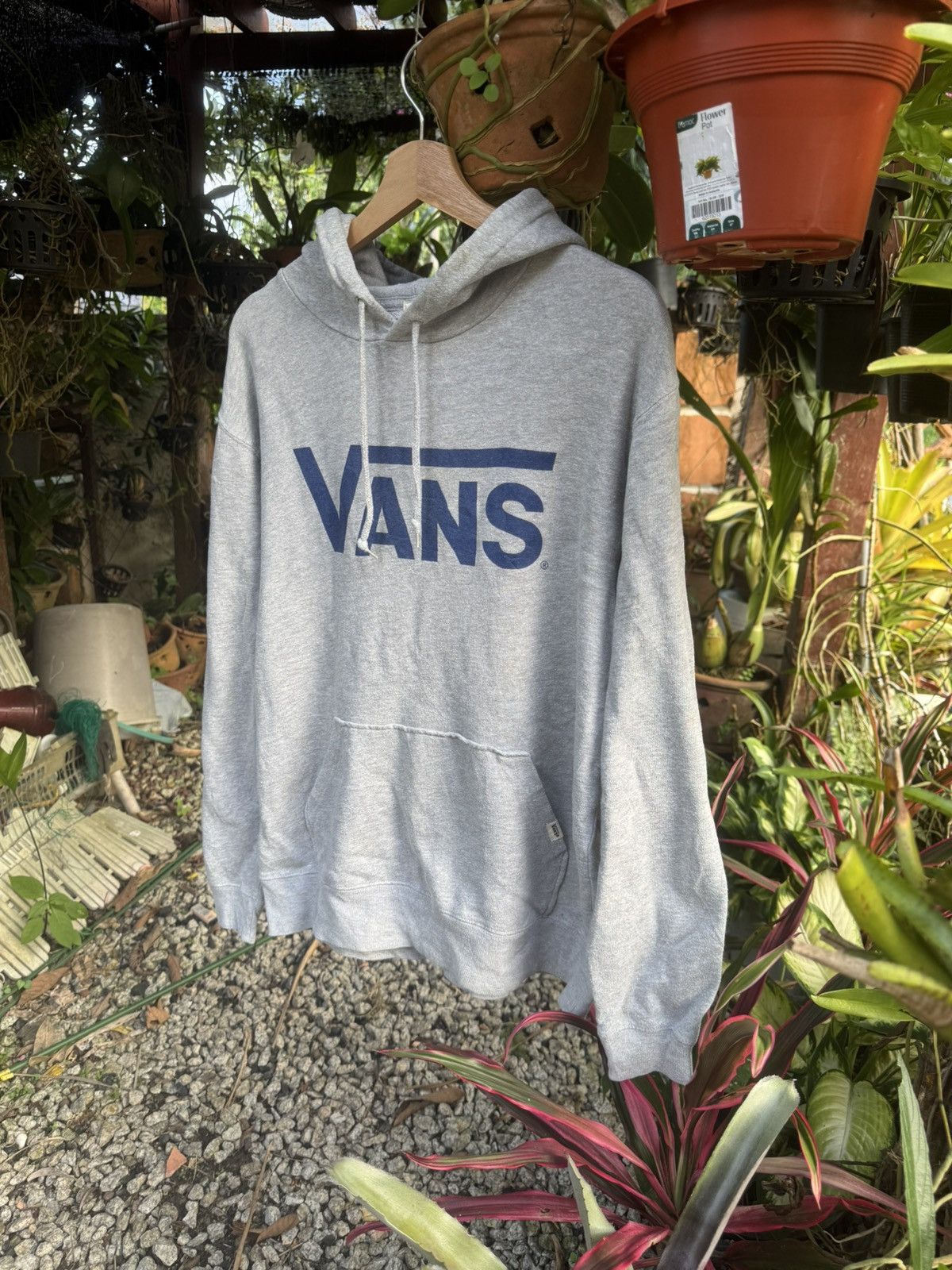 Vans Vans Spellout Hoodie Size US L / EU 52-54 / 3 - 3 Thumbnail