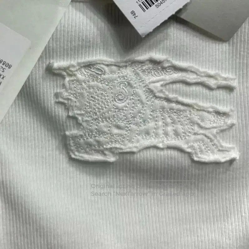 Burberry Burberry White Cotton Summer T-Shirt. Size XXS / US 00 / IT 34 - 5 Thumbnail