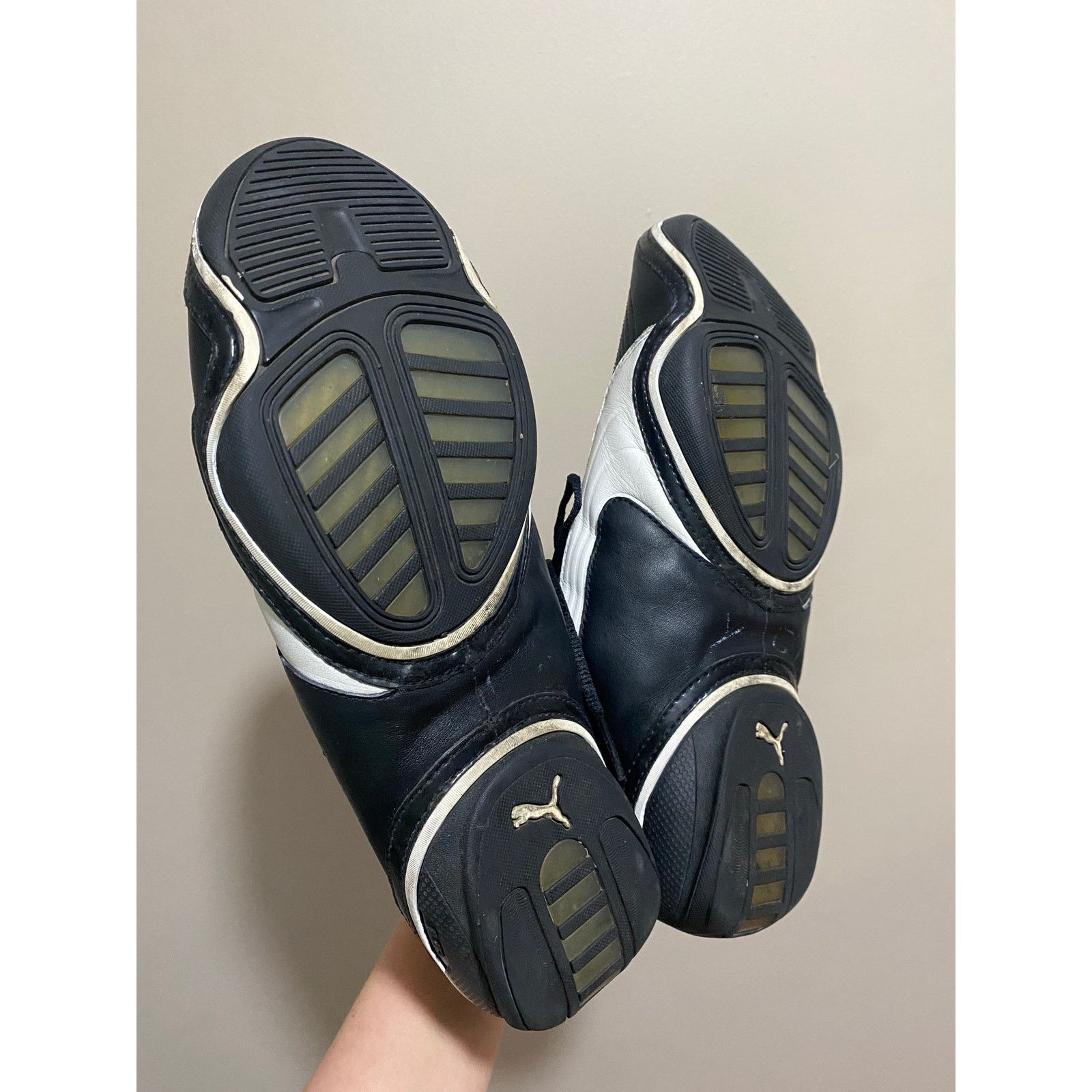 Puma Vtg y2k Pumas black/ white Speedcat driving racing 10.5 Size US 10.5 / EU 43-44 - 6 Thumbnail