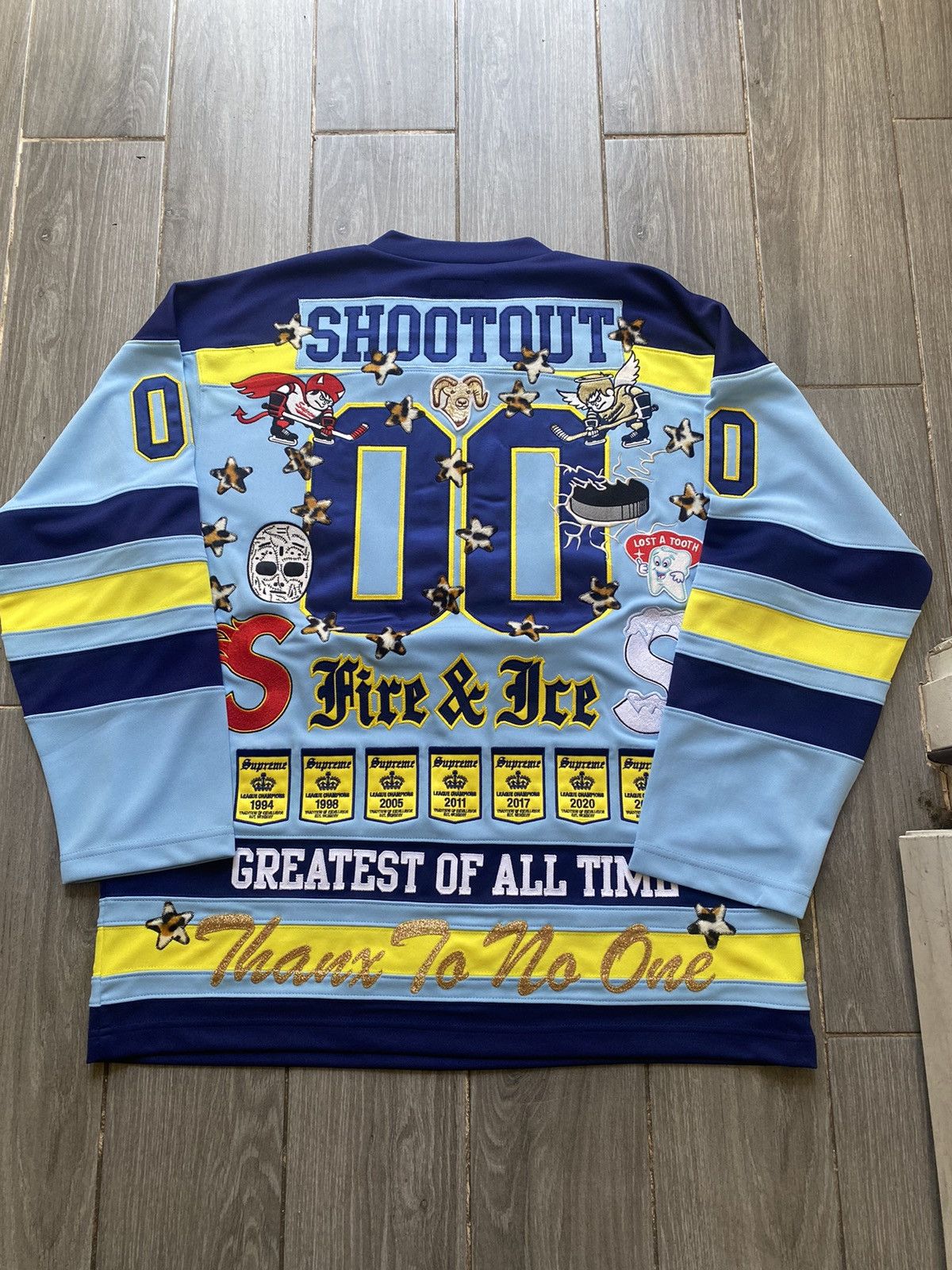 Supreme Supreme Fire & Ice Hockey jersey Large Size US L / EU 52-54 / 3 - 2 Thumbnail