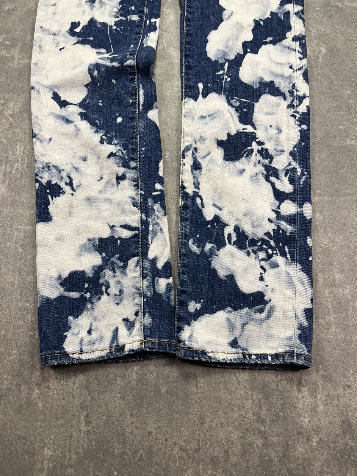 Dsquared2 Dsquared2 Bleached Paint Splattered Denim 30 Size US 30 / EU 46 - 4 Thumbnail