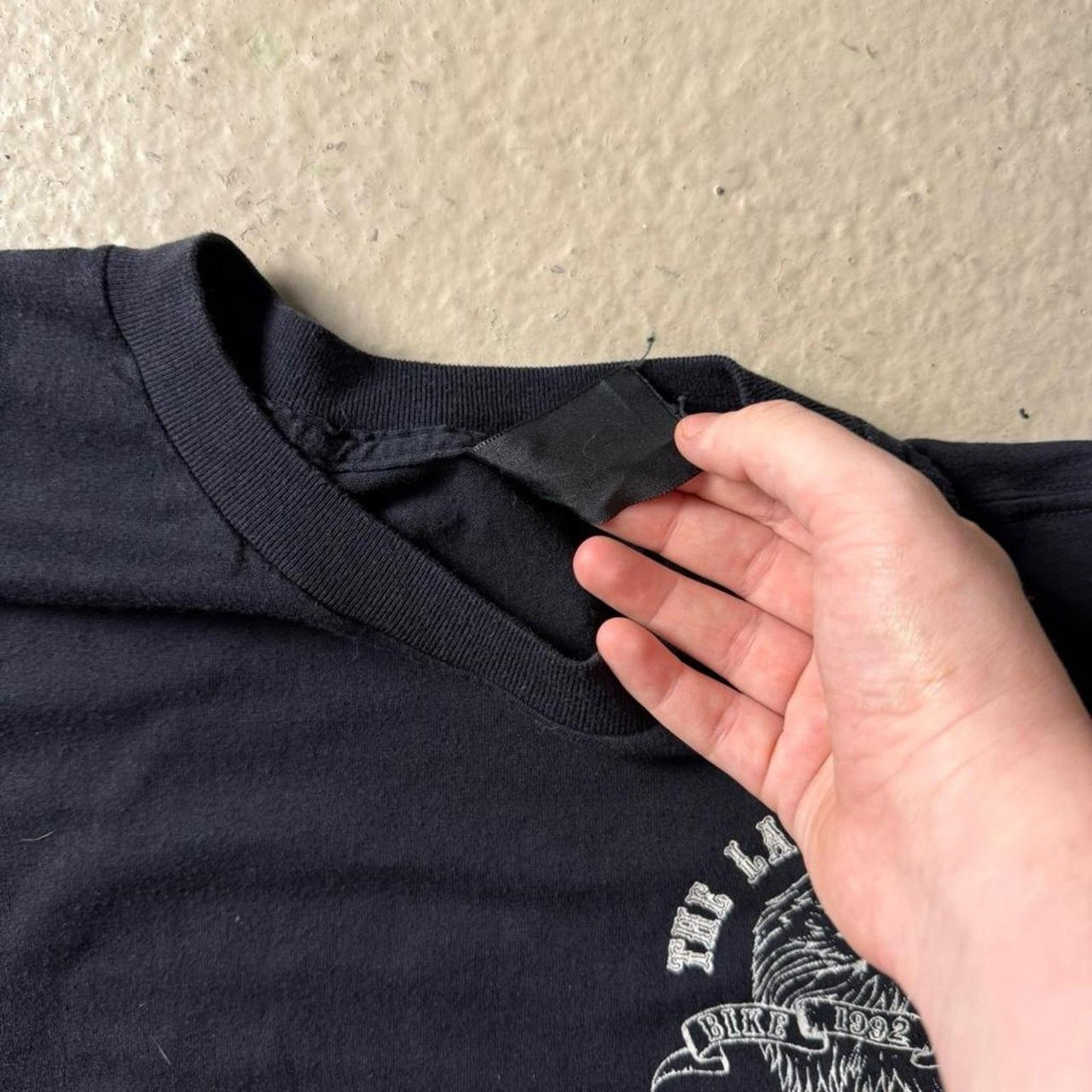Other Vintage 1992 Easy Riders Tour Men's L Black Tee Size US L / EU 52-54 / 3 - 3 Thumbnail