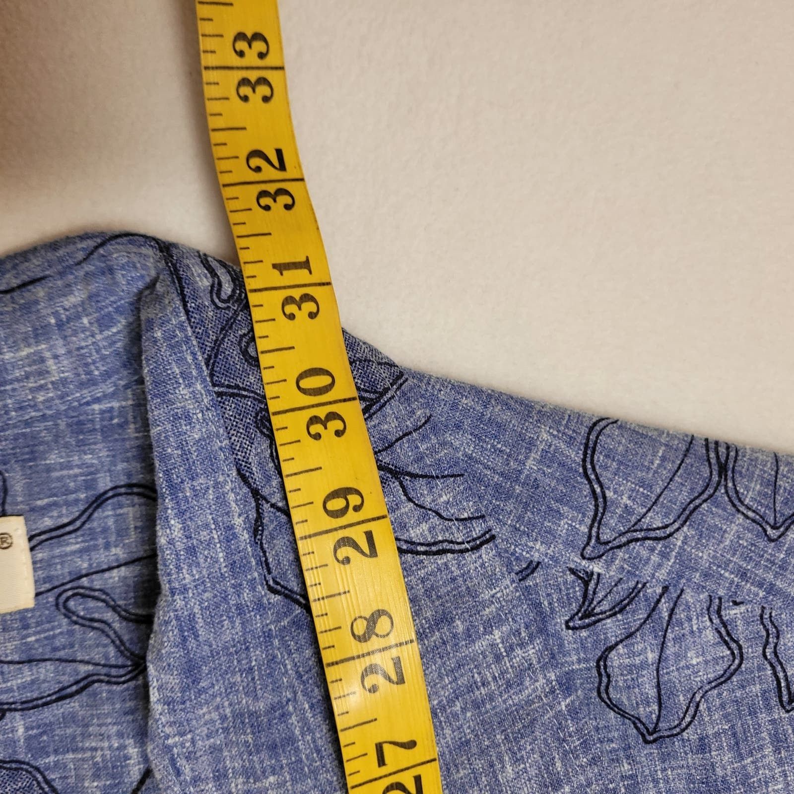Vintage Vintage Cooke Street Hawaiian Shirt 3/4 Button Front Blue L Size US L / EU 52-54 / 3 - 4 Thumbnail