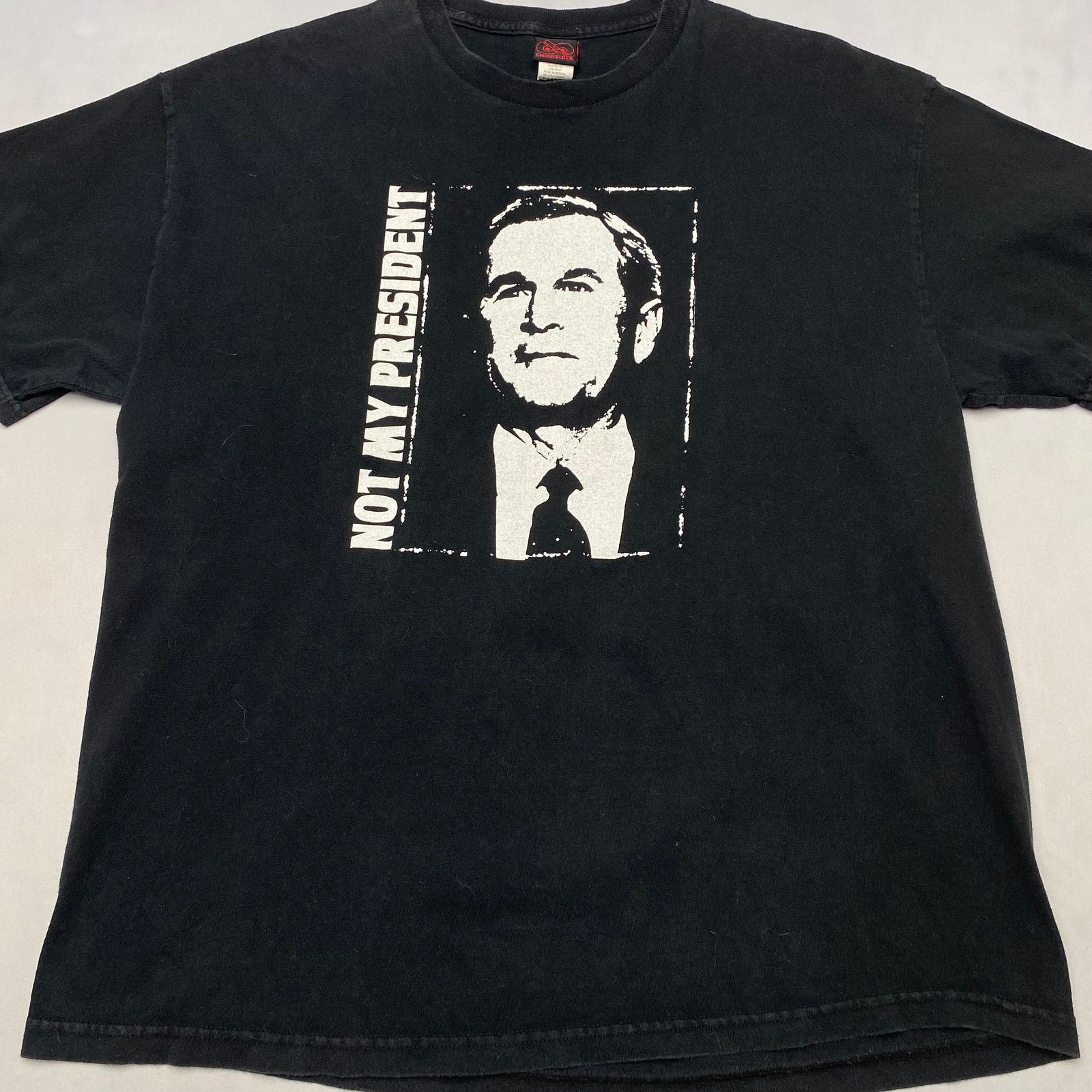 Vintage Vintage Fat Wreck Chords Not My President Bush T Shirt XL Size US XL / EU 56 / 4 - 2 Thumbnail